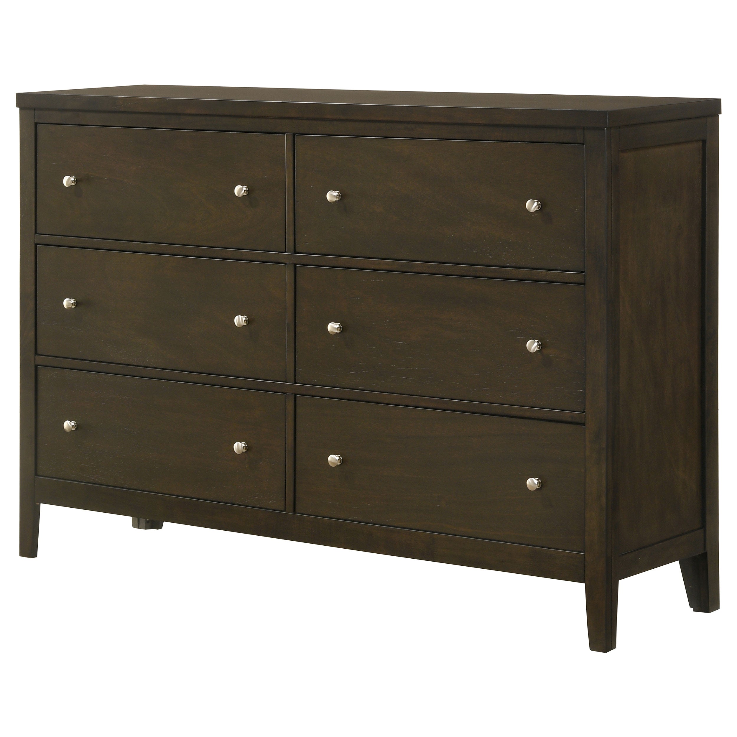 Wilkes 6-drawer Dresser Cabinet Dark Cocoa — view 4