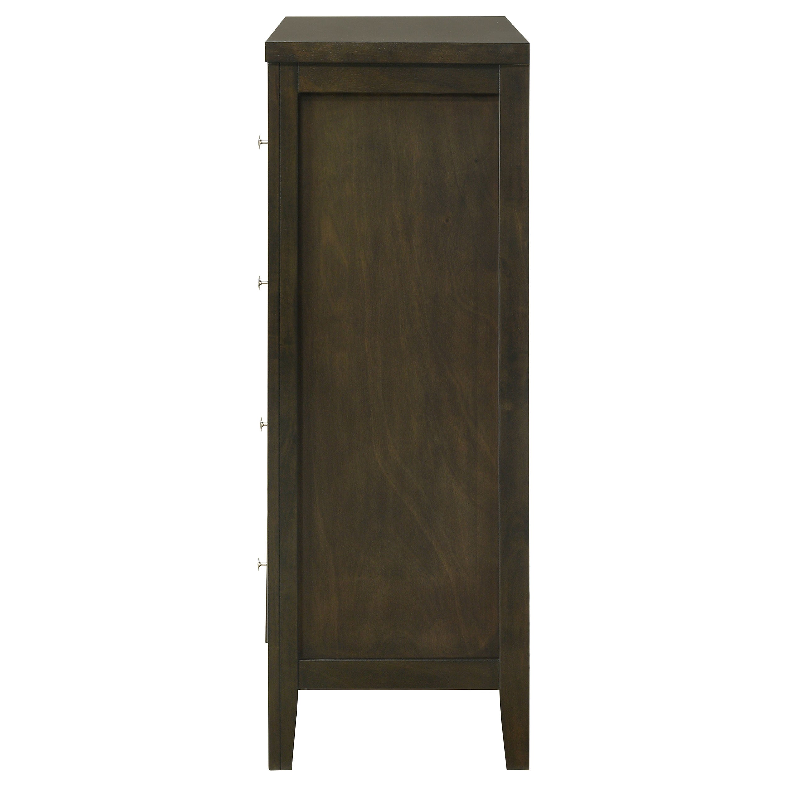 Wilkes 4-drawer Chest of Drawers Dark Cocoa — view 5