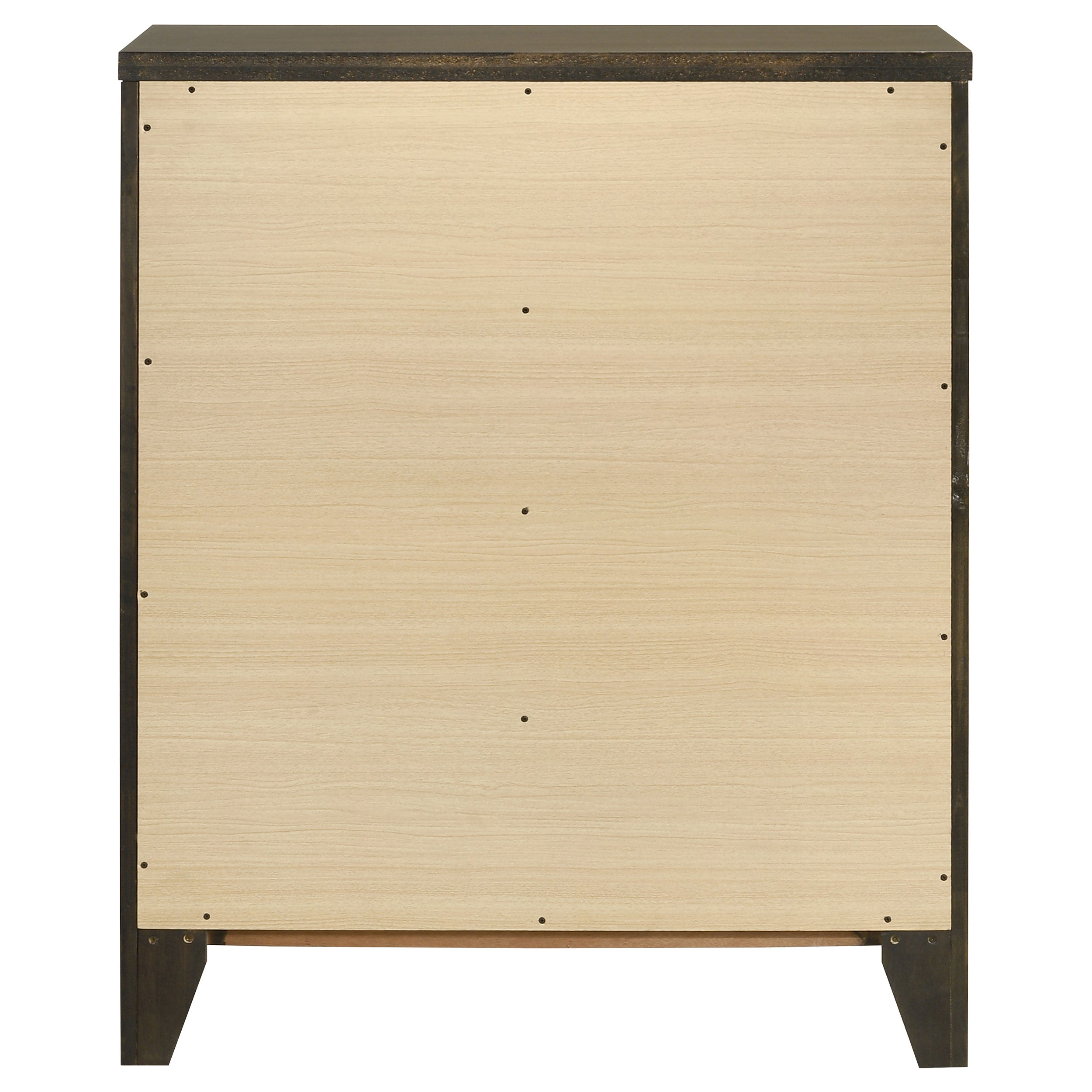 Wilkes 4-drawer Chest of Drawers Dark Cocoa — view 7