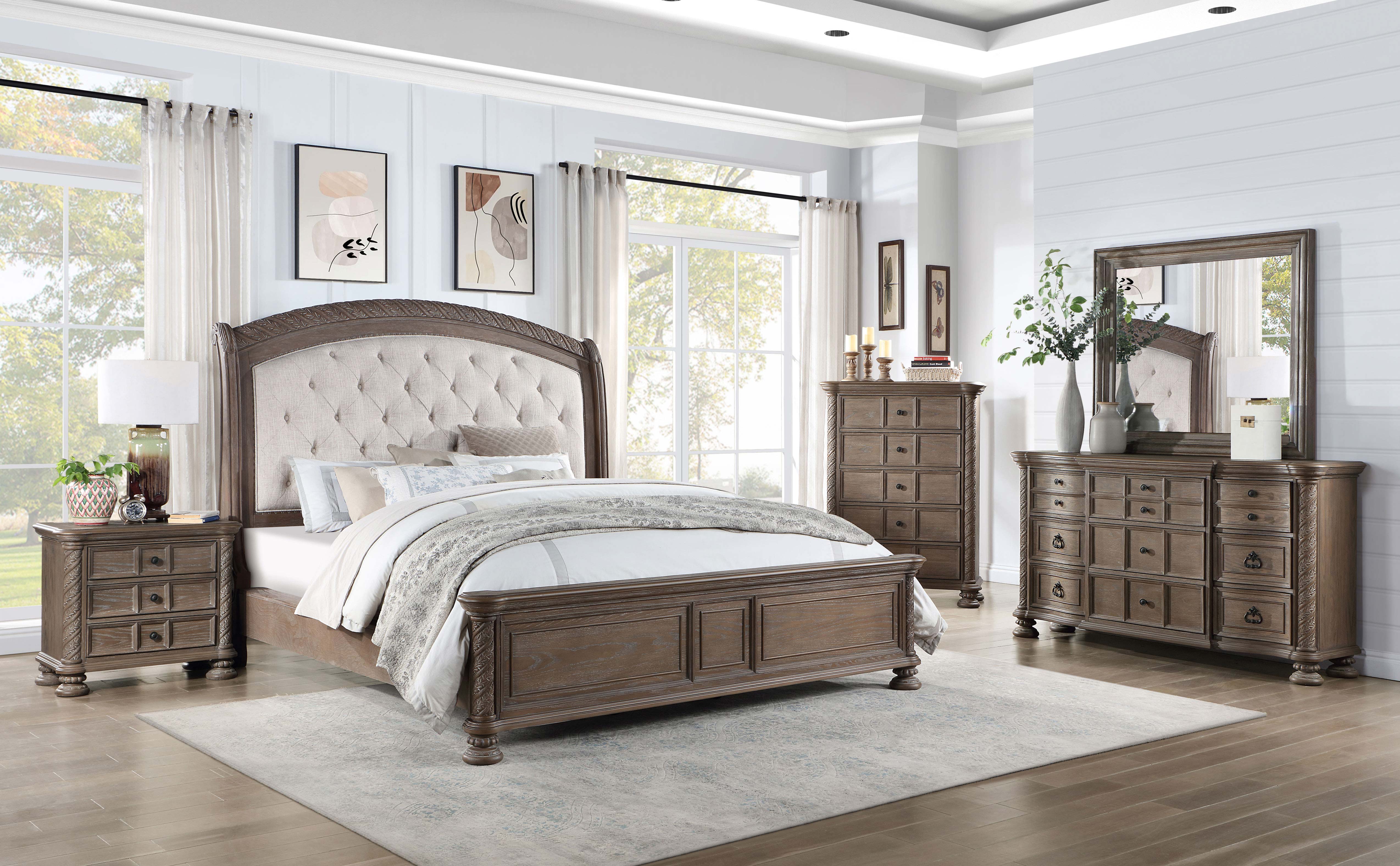 Emmett Dresser Mirror Walnut — view 6
