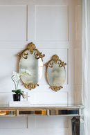 Decorative Oval Wall Mirror, Accent Mirror For Living Room, Entryway, Bedroom