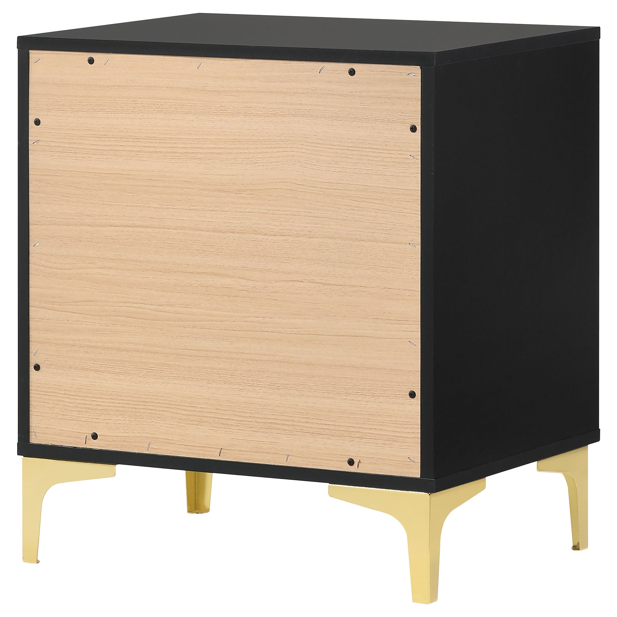 Kendall 2-drawer Nightstand Black — view 8