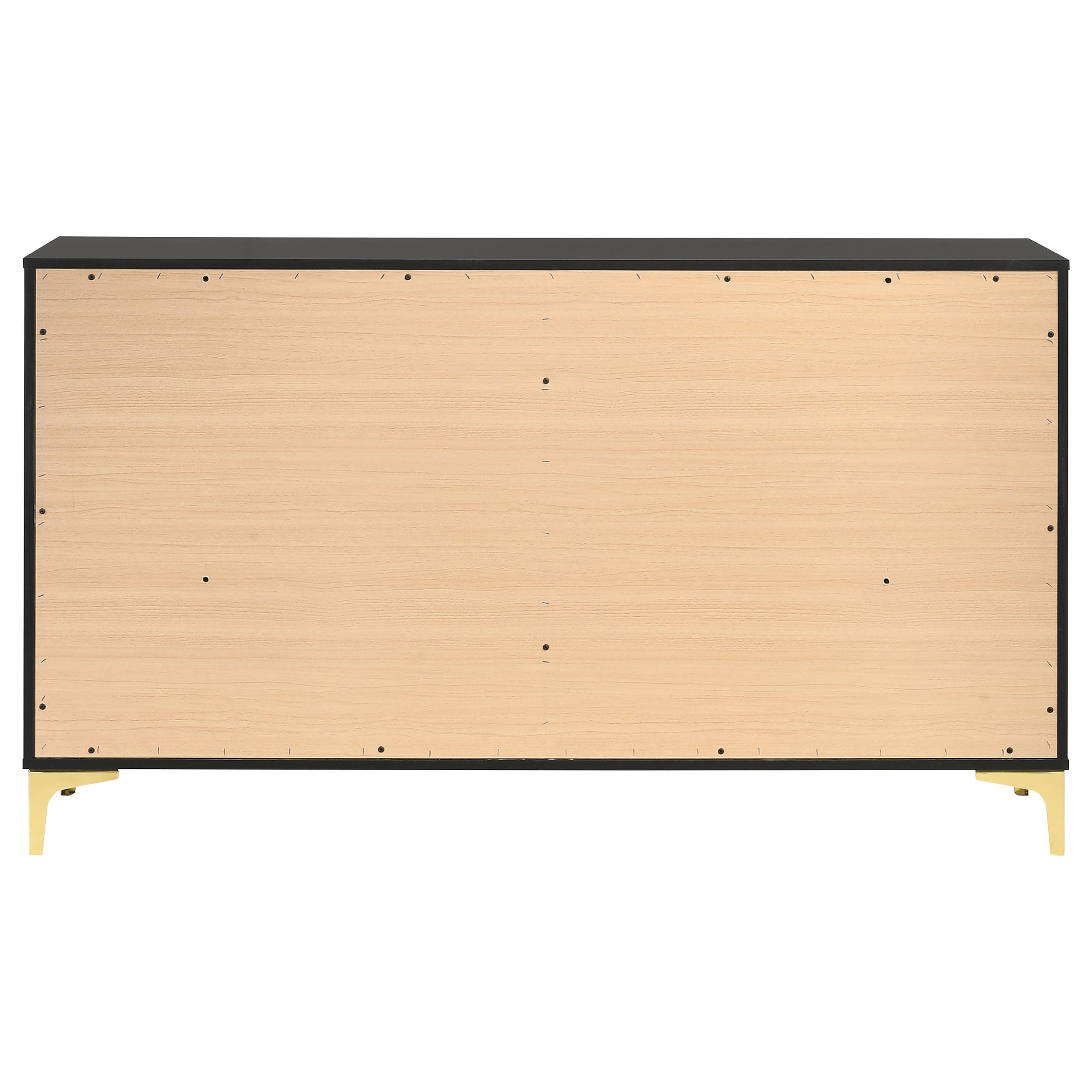 Kendall 6-drawer Dresser Black — view 5