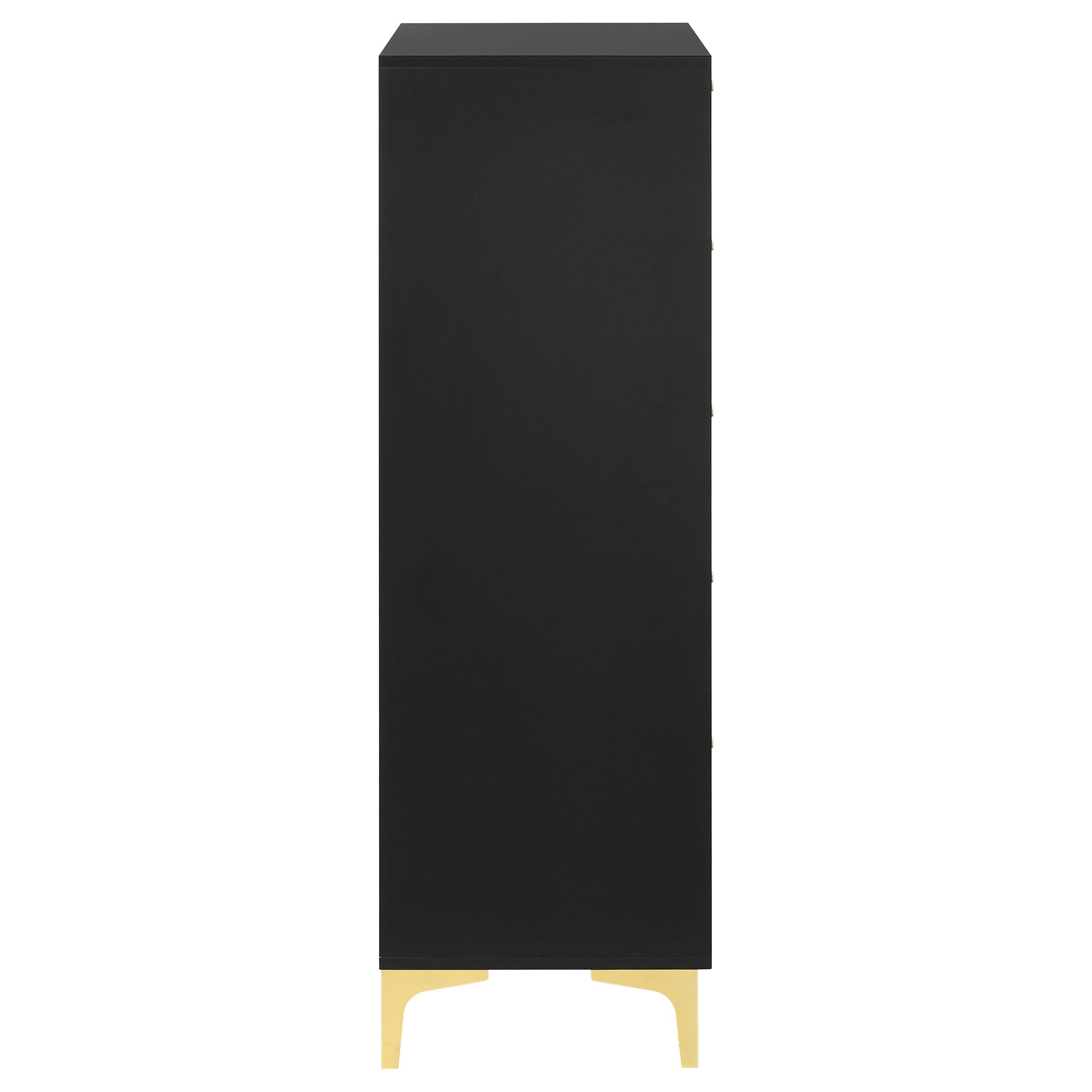 Kendall 5-drawer Bedroom Chest Black — view 6