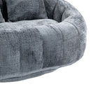 Bean Bag Lazy Sofa, Durable Comfort Lounger High Back Bean Bag Chair Couch