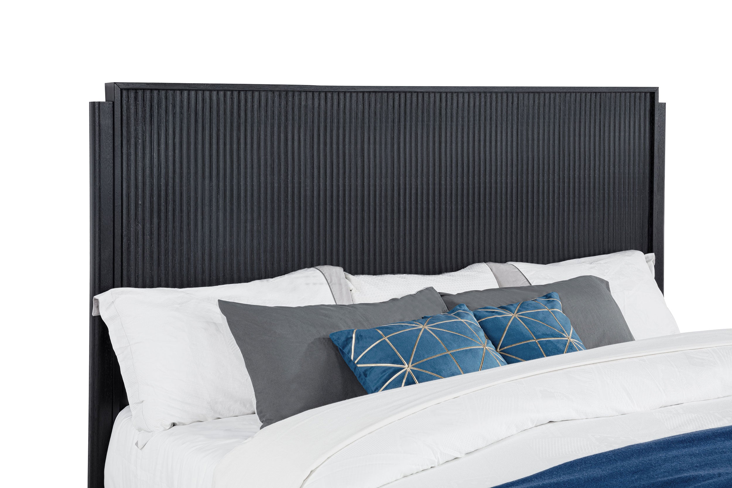 Brookmead Wood California King Panel Bed Black — view 7