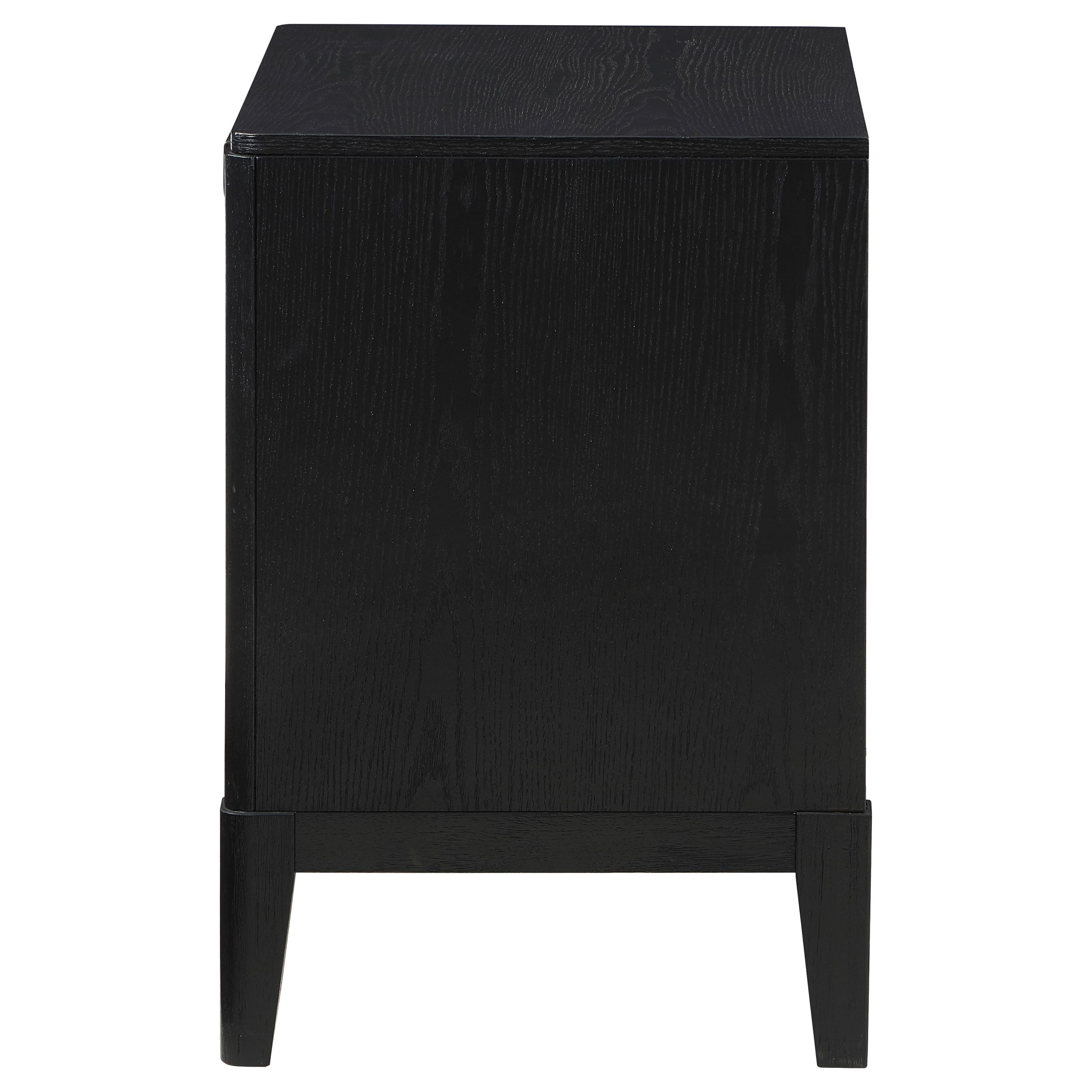 Brookmead 2-drawer Nightstand Black — view 5