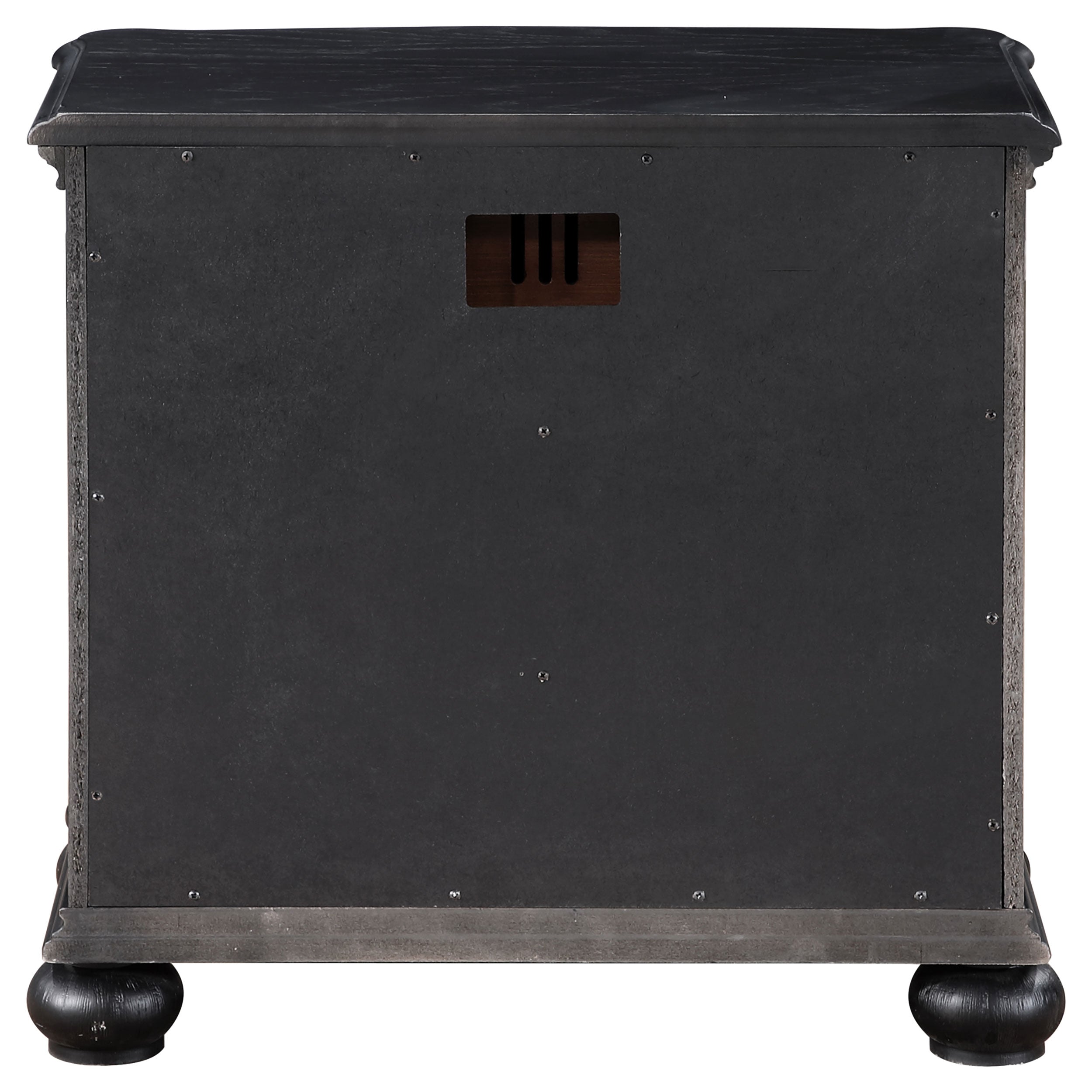 Celina 3-drawer Nightstand Black — view 7