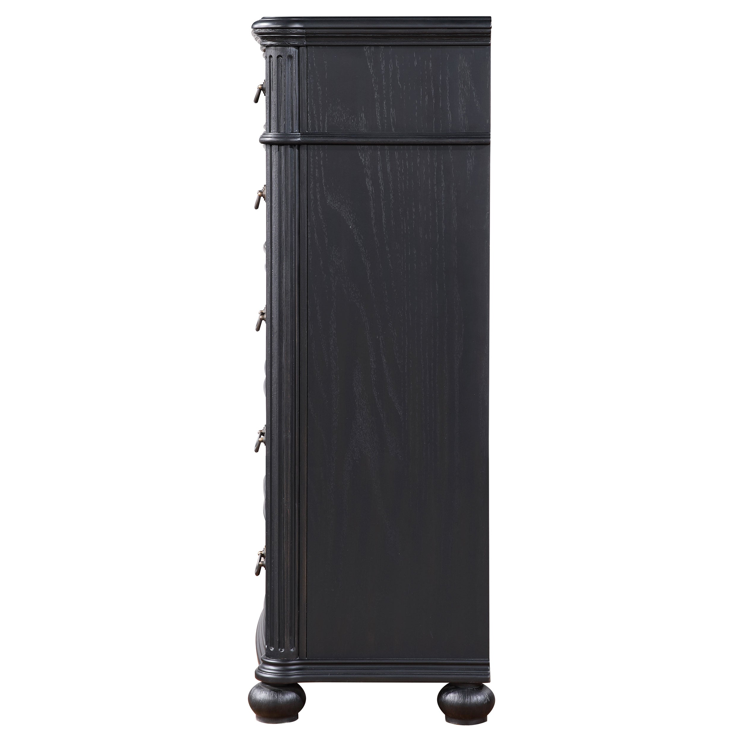 Celina 5-drawer Bedroom Chest Black — view 5