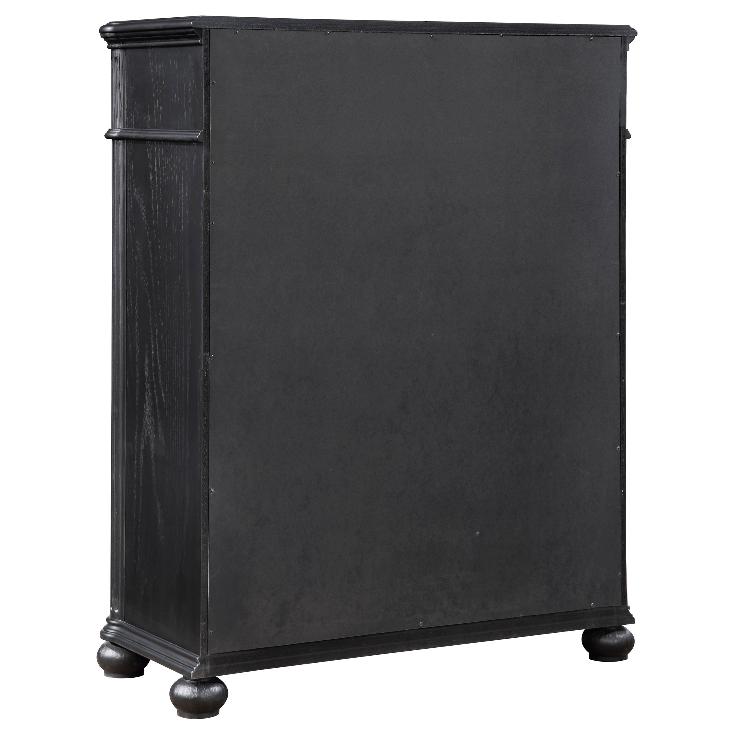 Celina 5-drawer Bedroom Chest Black — view 6