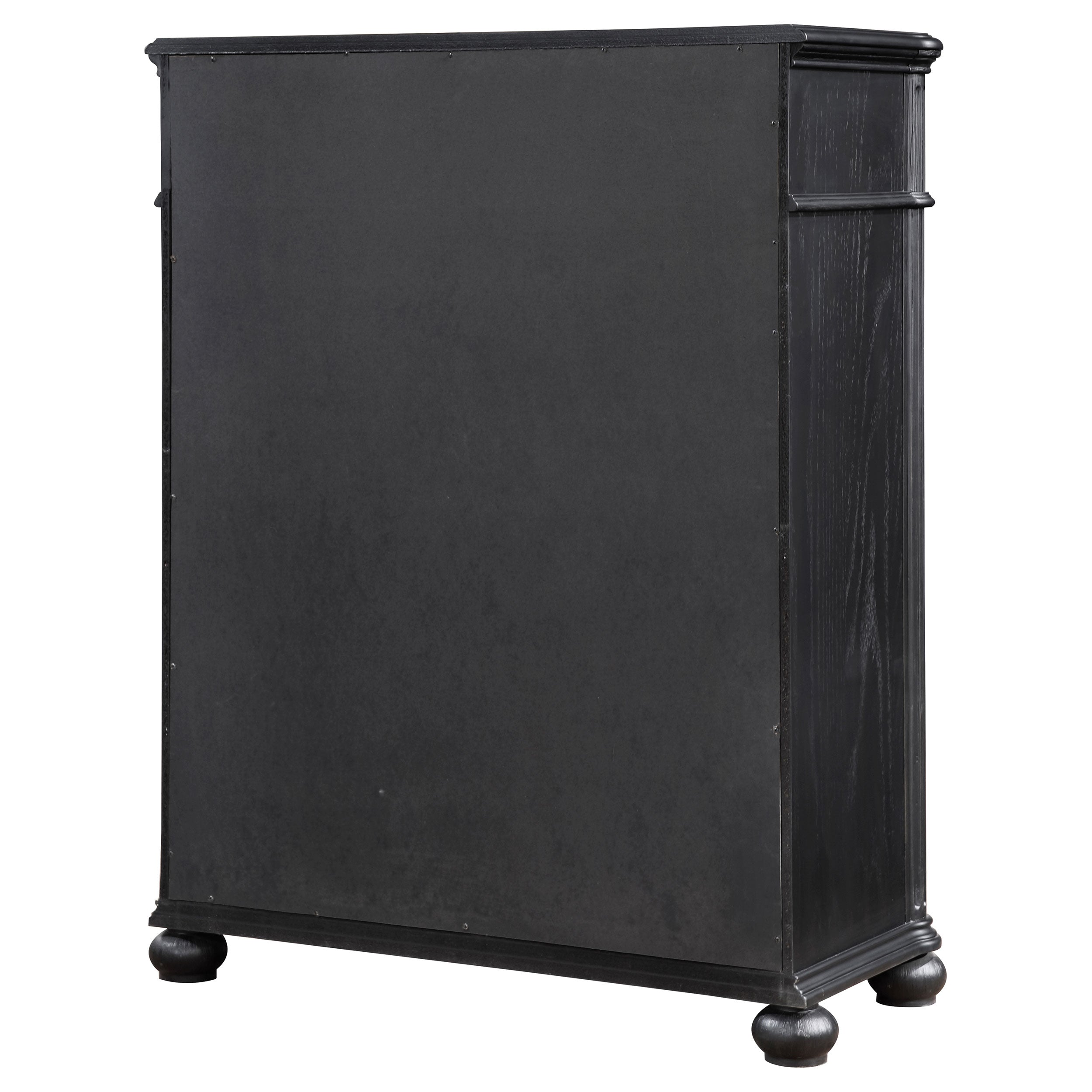 Celina 5-drawer Bedroom Chest Black — view 8