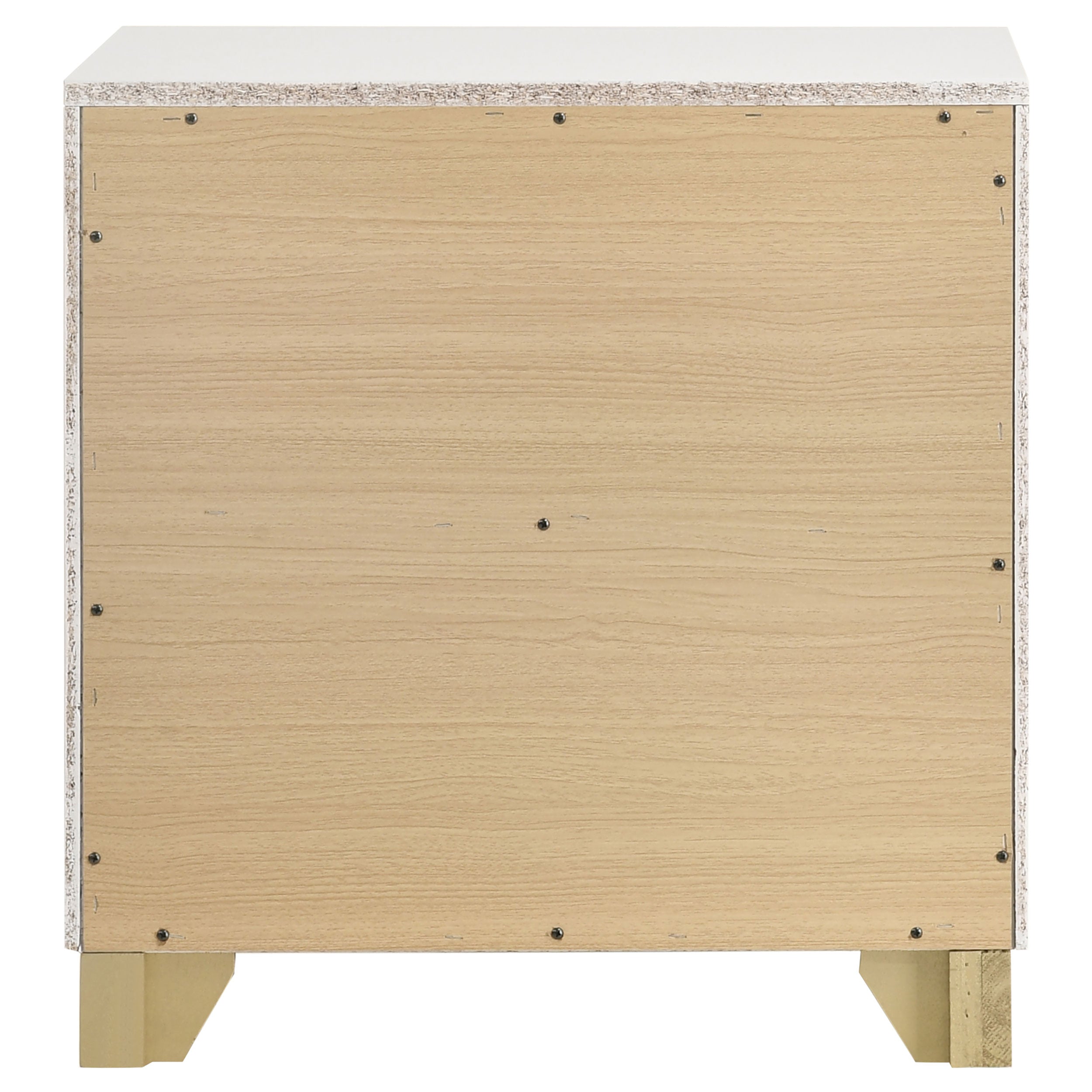 Caraway 2-drawer Nightstand White — view 7