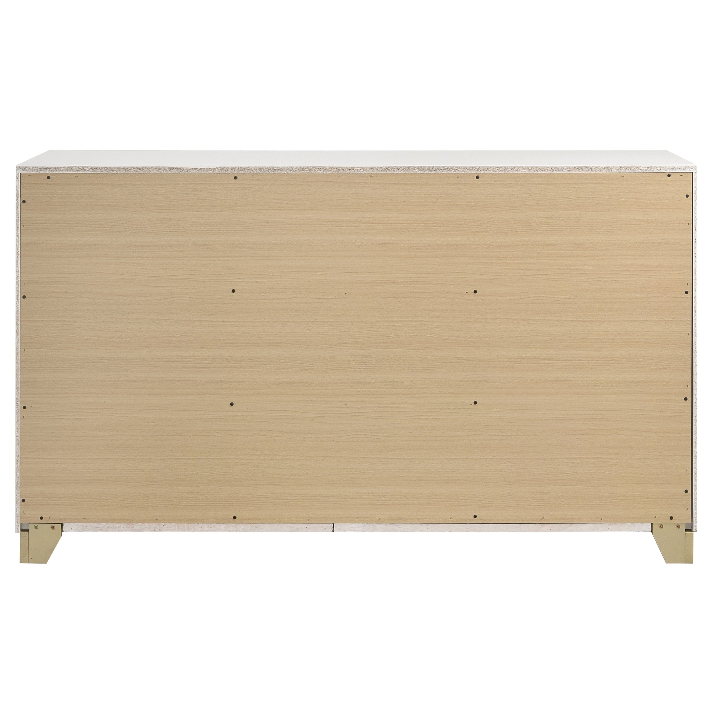 Caraway 6-drawer Dresser White — view 7