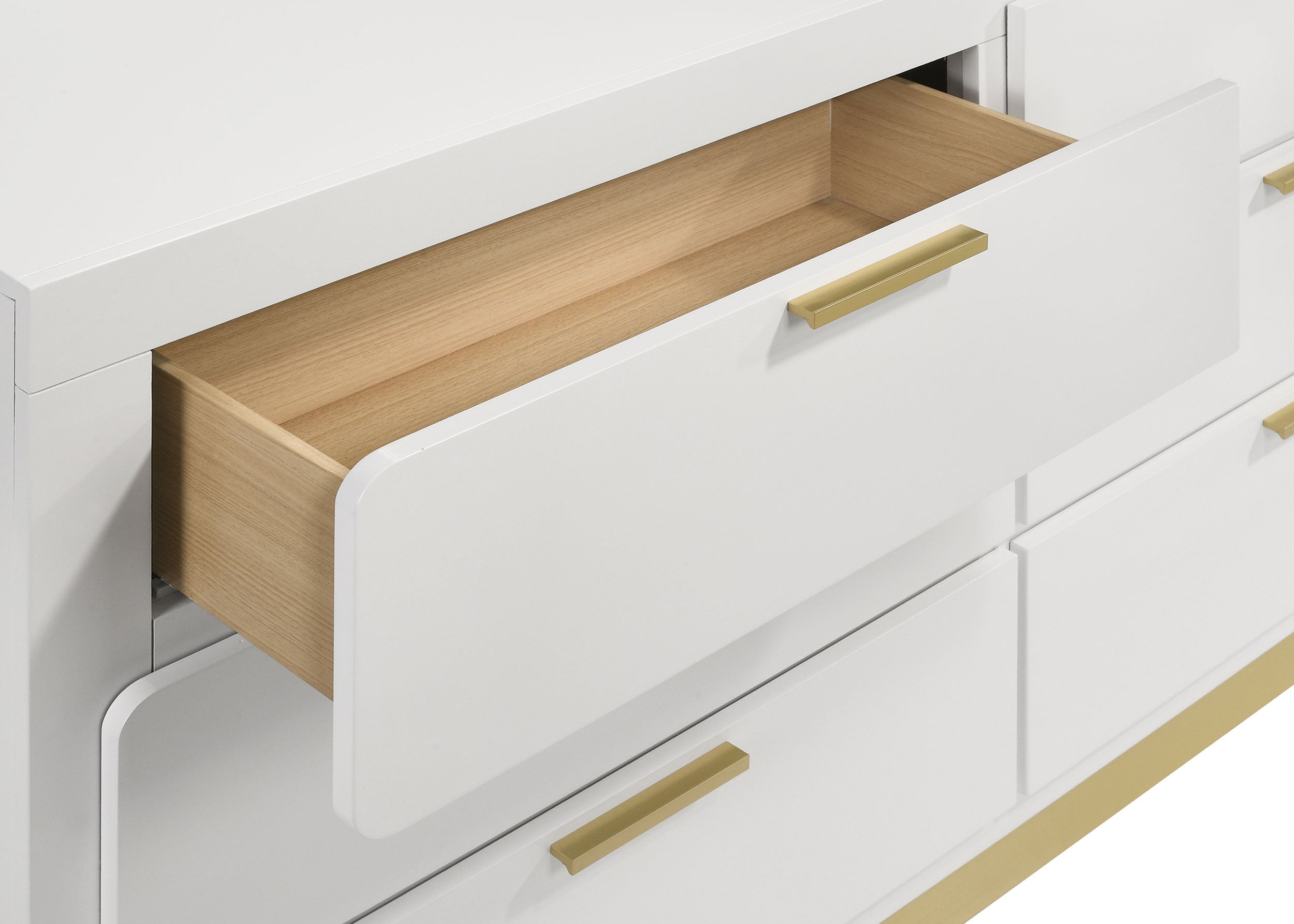 Caraway 6-drawer Dresser White — view 10