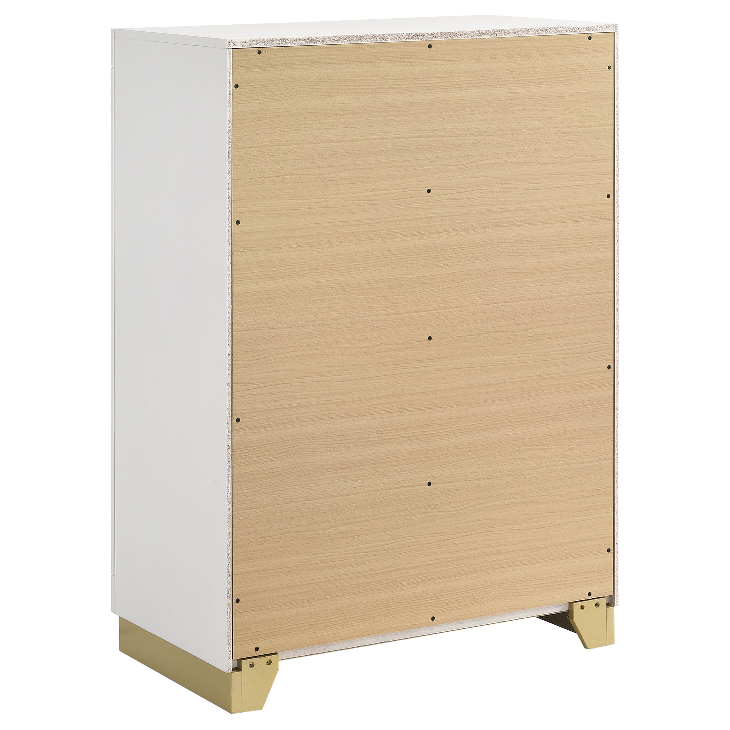 Caraway 4-drawer Bedroom Chest White — view 6