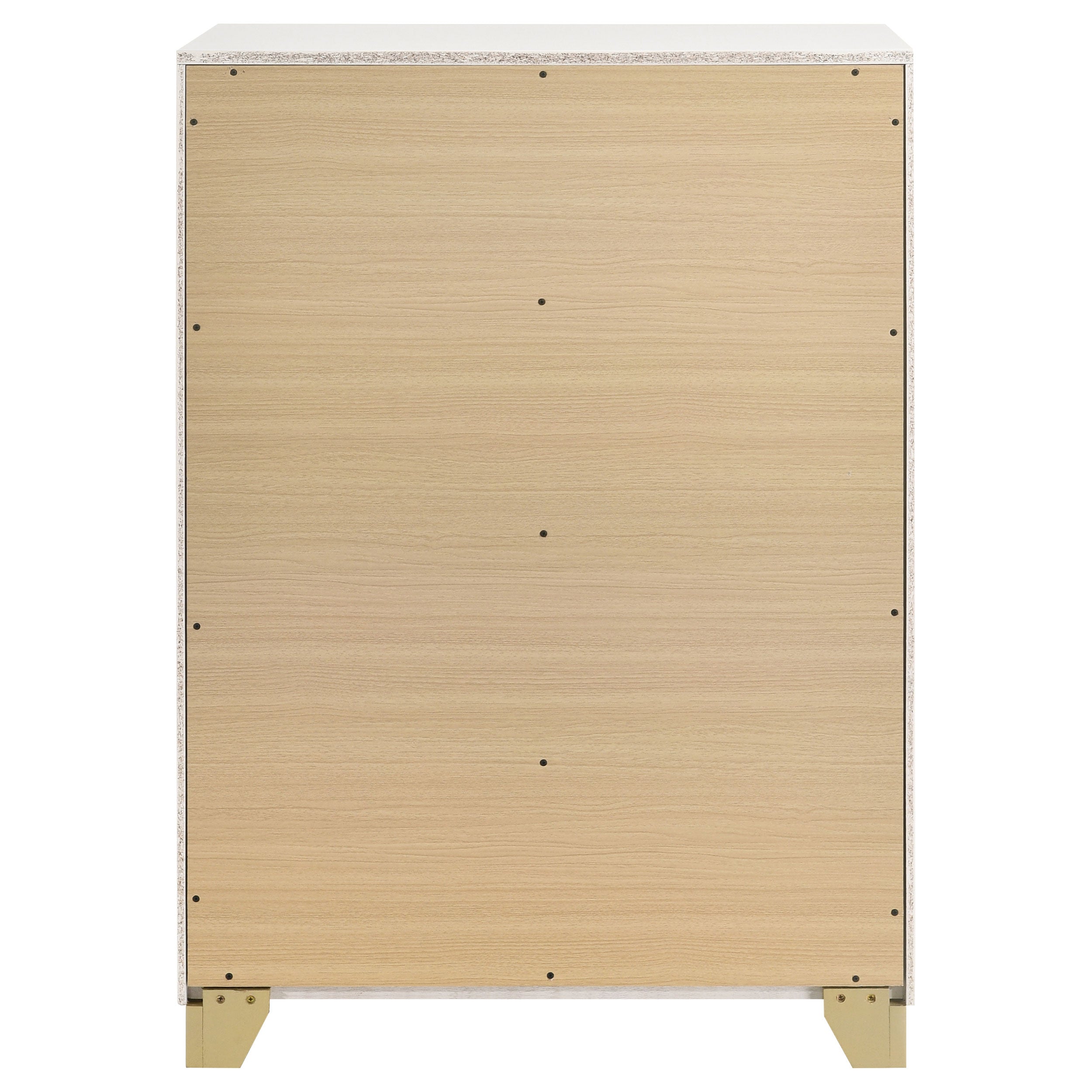 Caraway 4-drawer Bedroom Chest White — view 7