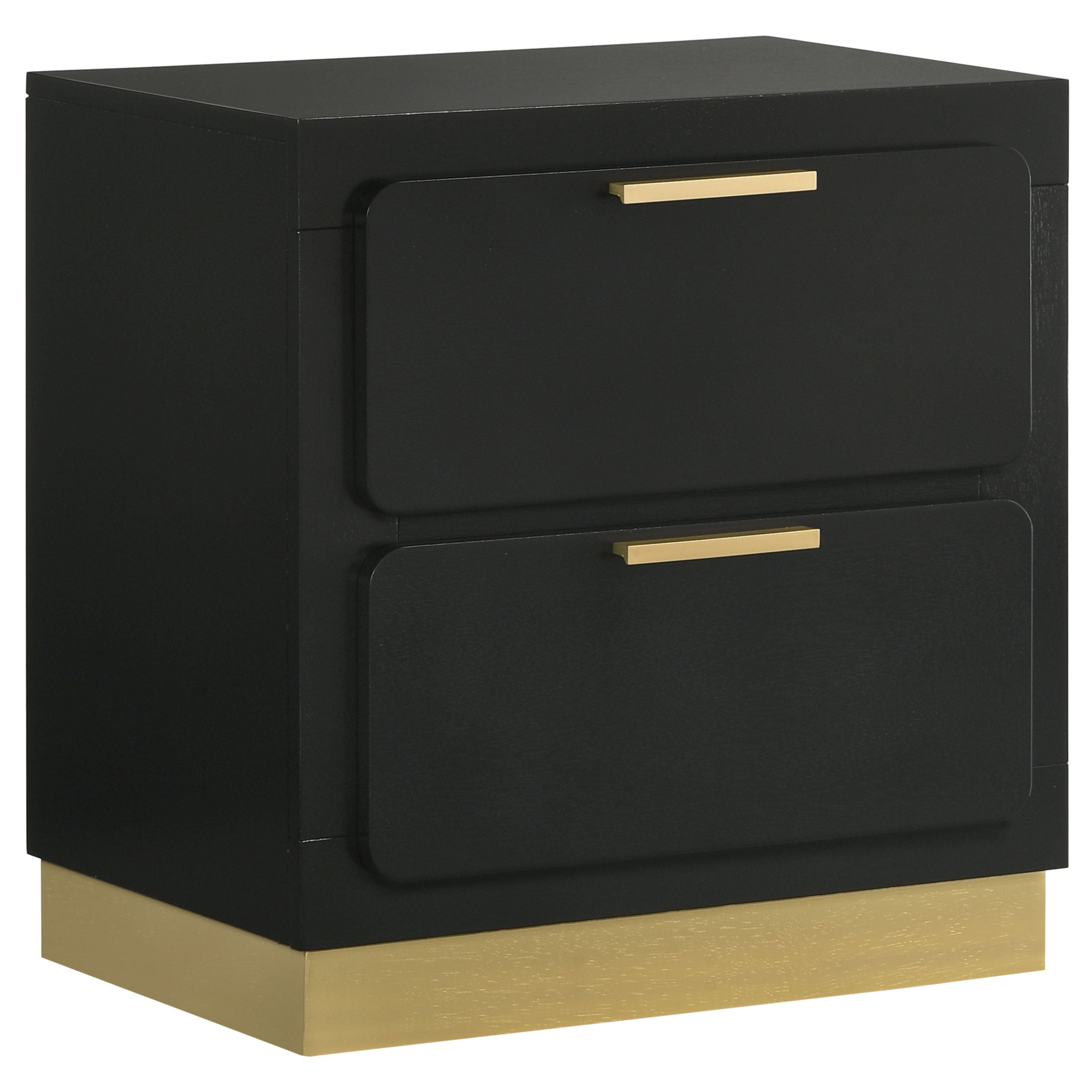 Caraway 5-piece Eastern King Bedroom Set Black — view 5