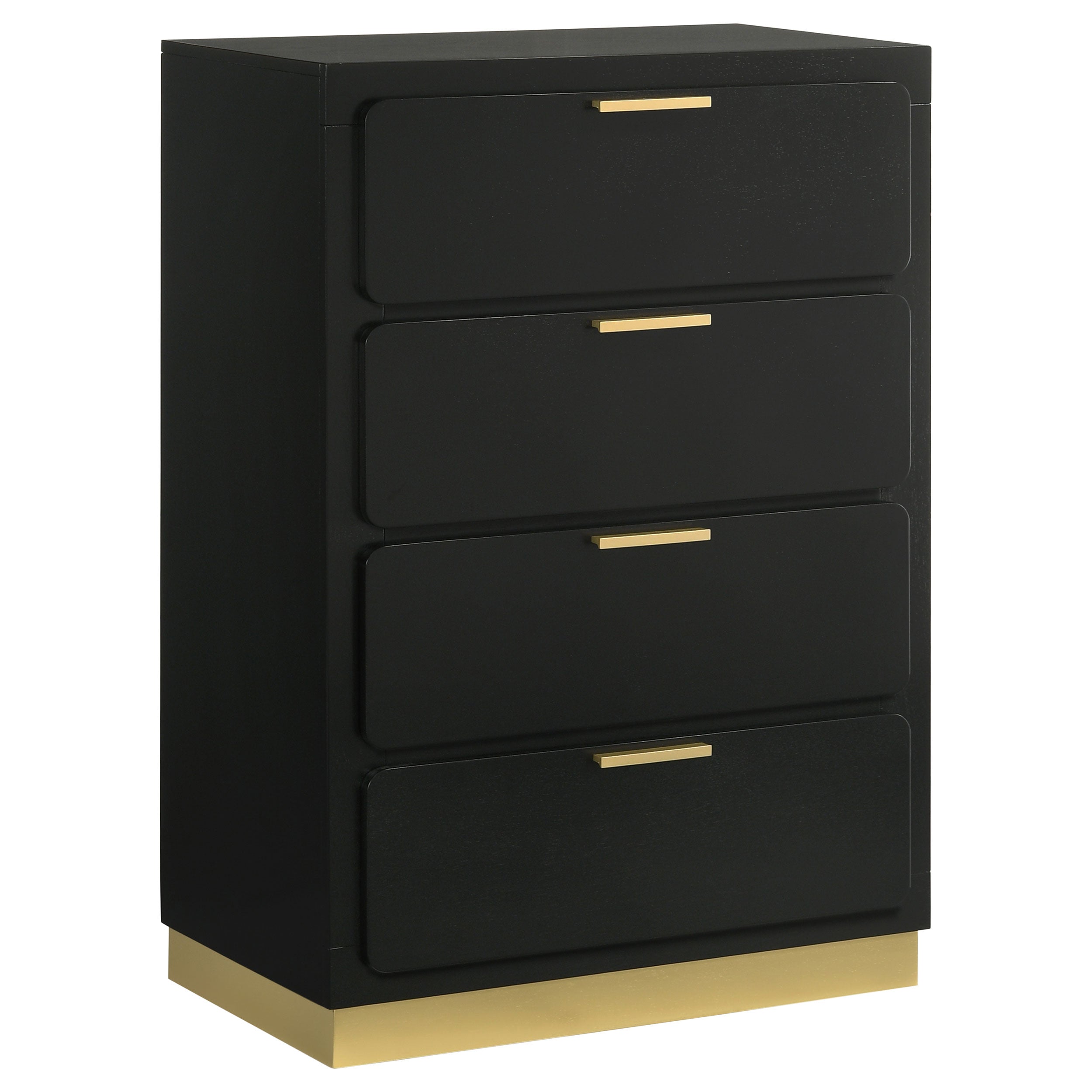 Caraway 5-piece California King Bedroom Set Black — view 11