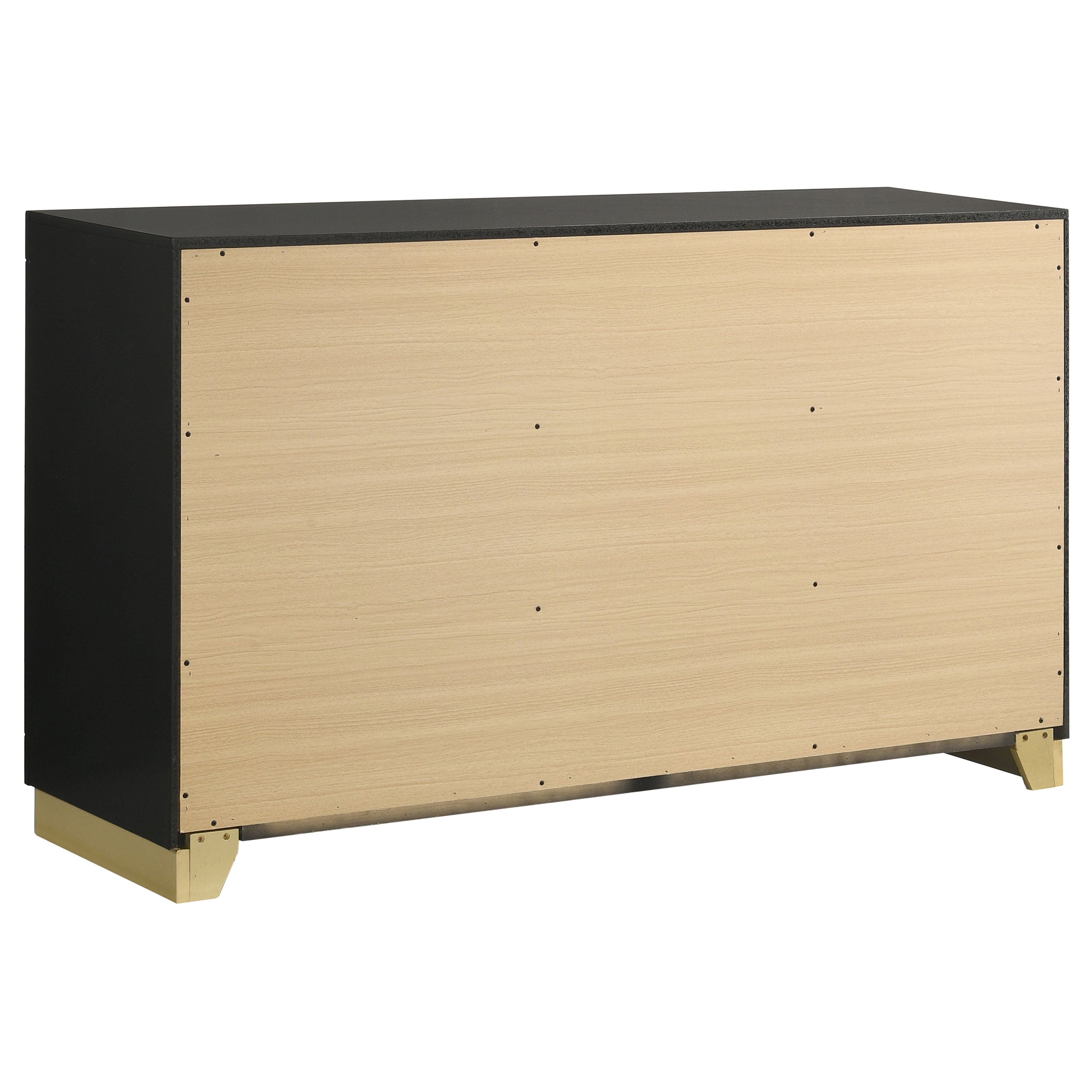 Caraway 4-piece Queen Bedroom Set Black — view 8
