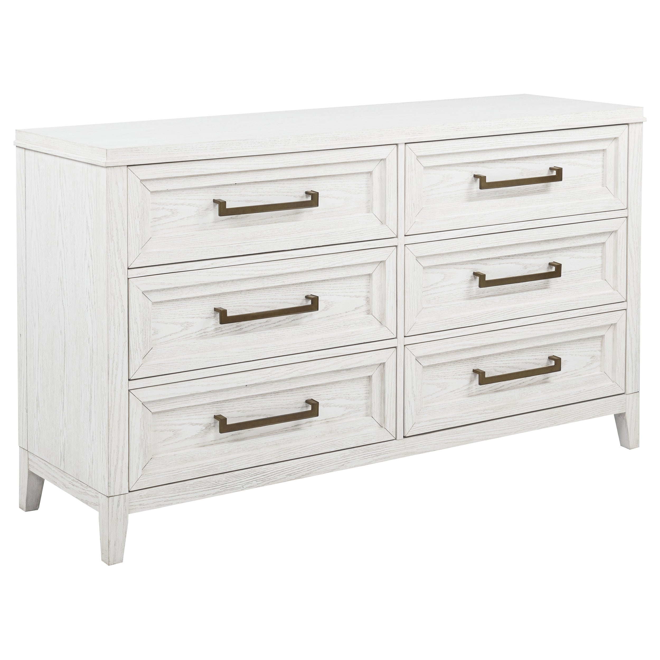 Marielle 4-piece Eastern King Bedroom Set Distressed White  — view 7