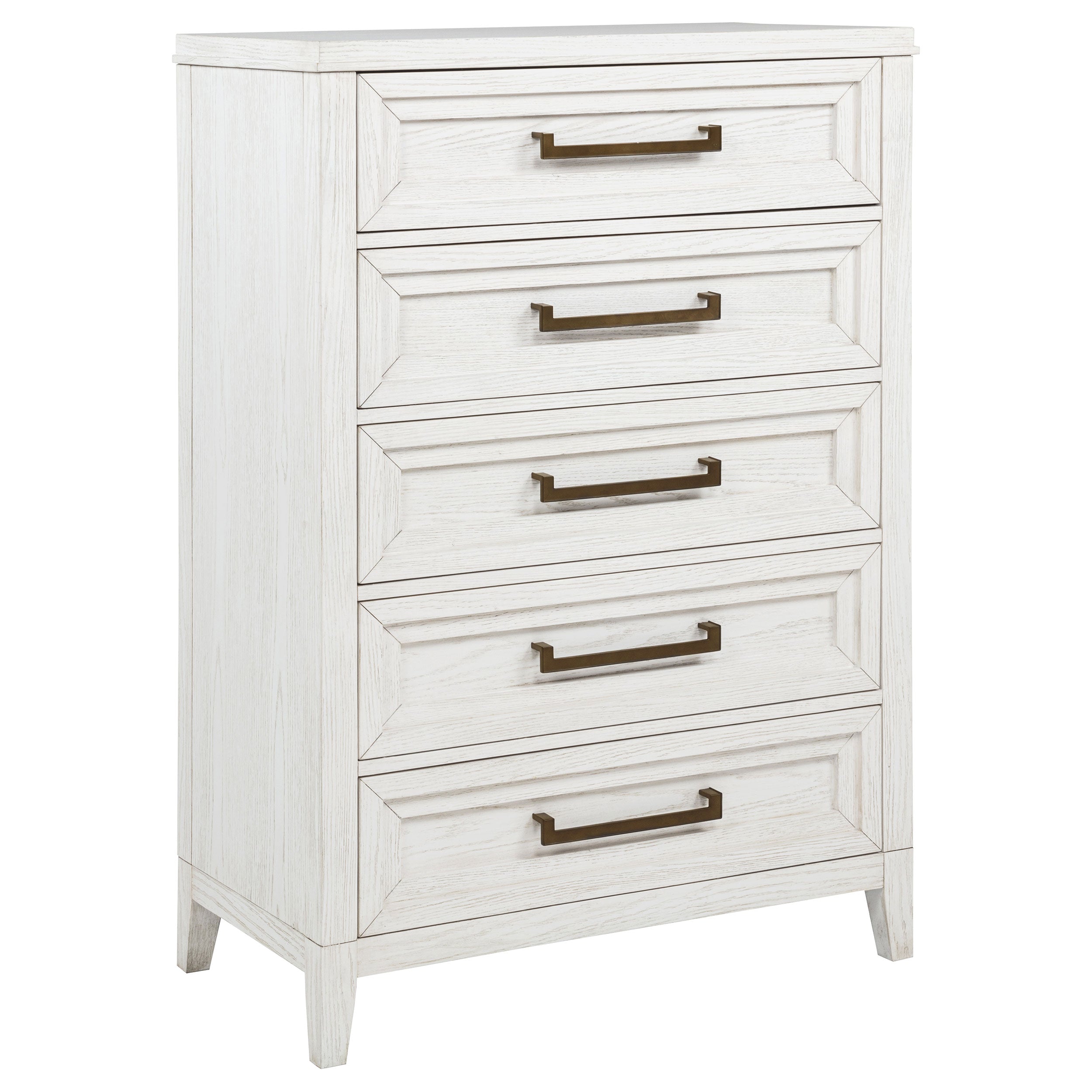 Marielle 5-piece Cal King Bedroom Set Distressed White  — view 11
