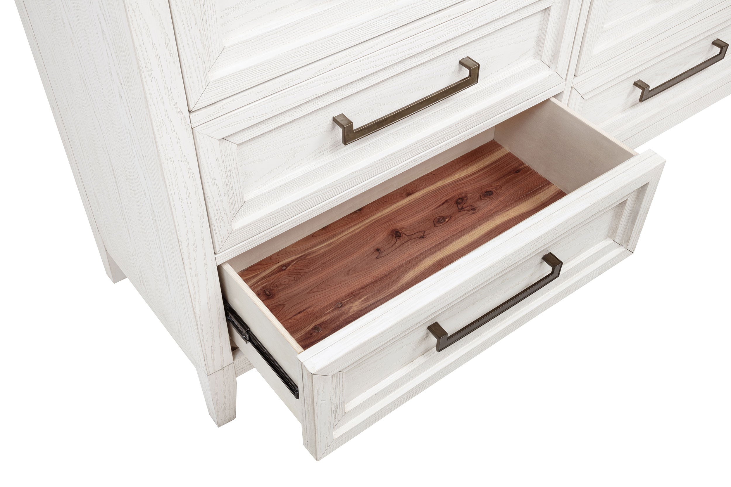 Marielle 6-drawer Bedroom Dresser Distressed White  — view 11
