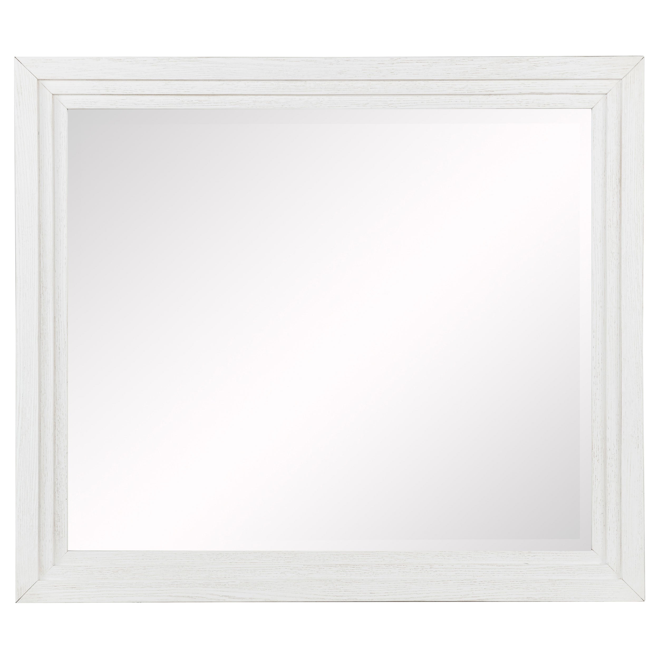 Marielle Dresser Mirror Distressed White  — view 3
