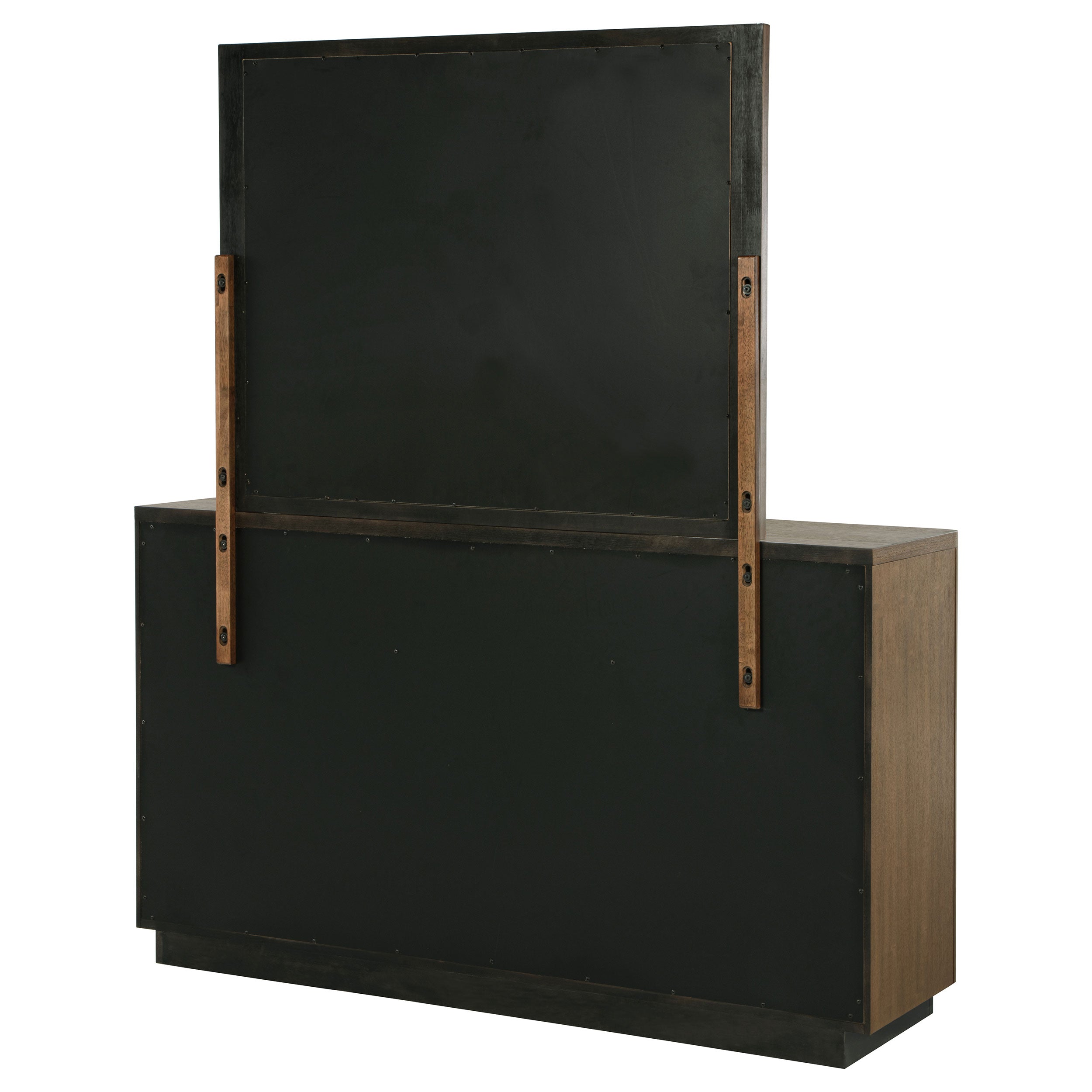 Terrace 6-drawer Dresser and Mirror Ash Brown — view 8