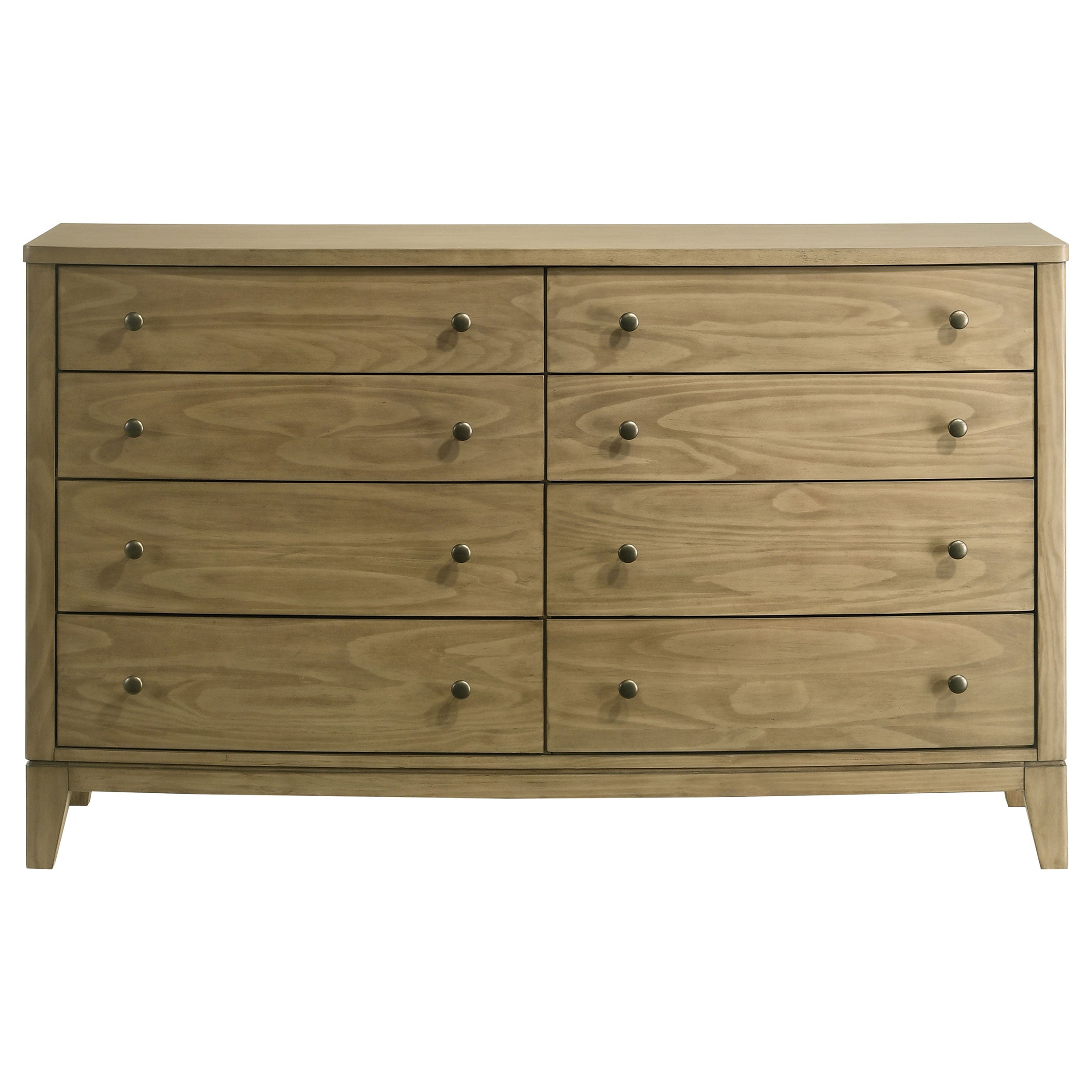 Granada 8-drawer Dresser Cabinet Natural Pine — view 3