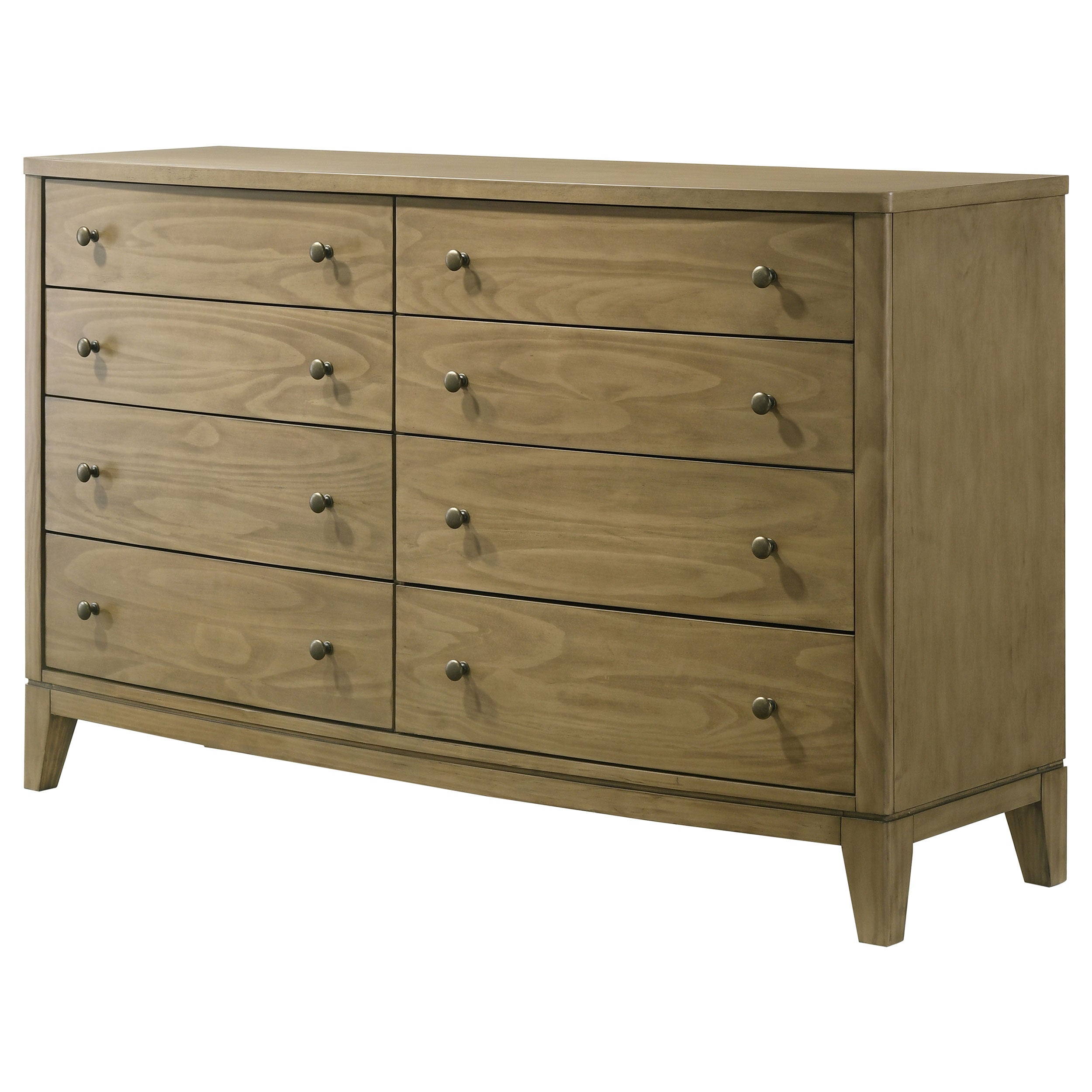 Granada 8-drawer Dresser Cabinet Natural Pine — view 4
