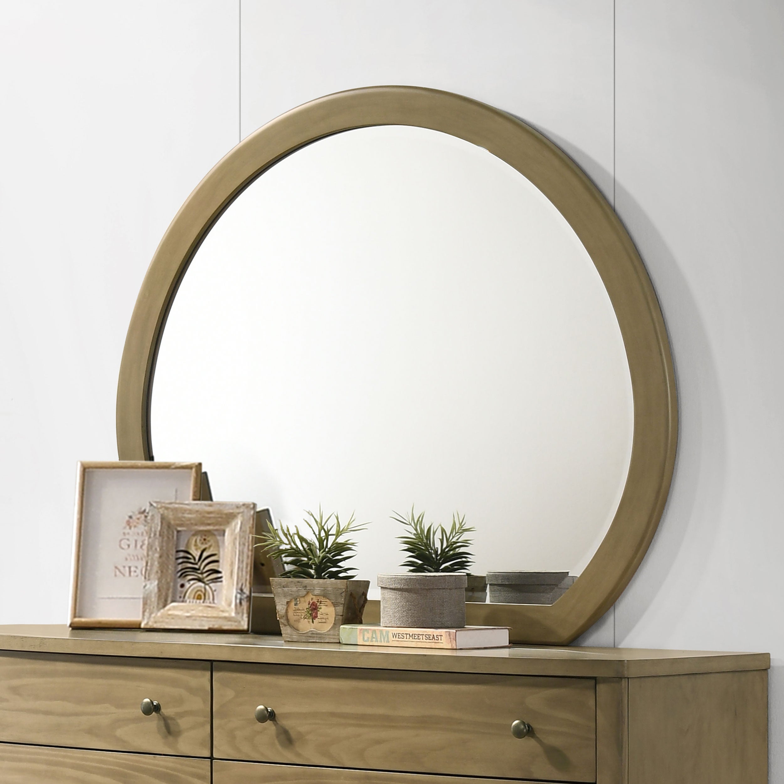 Granada Dresser Mirror Natural Pine — view 2