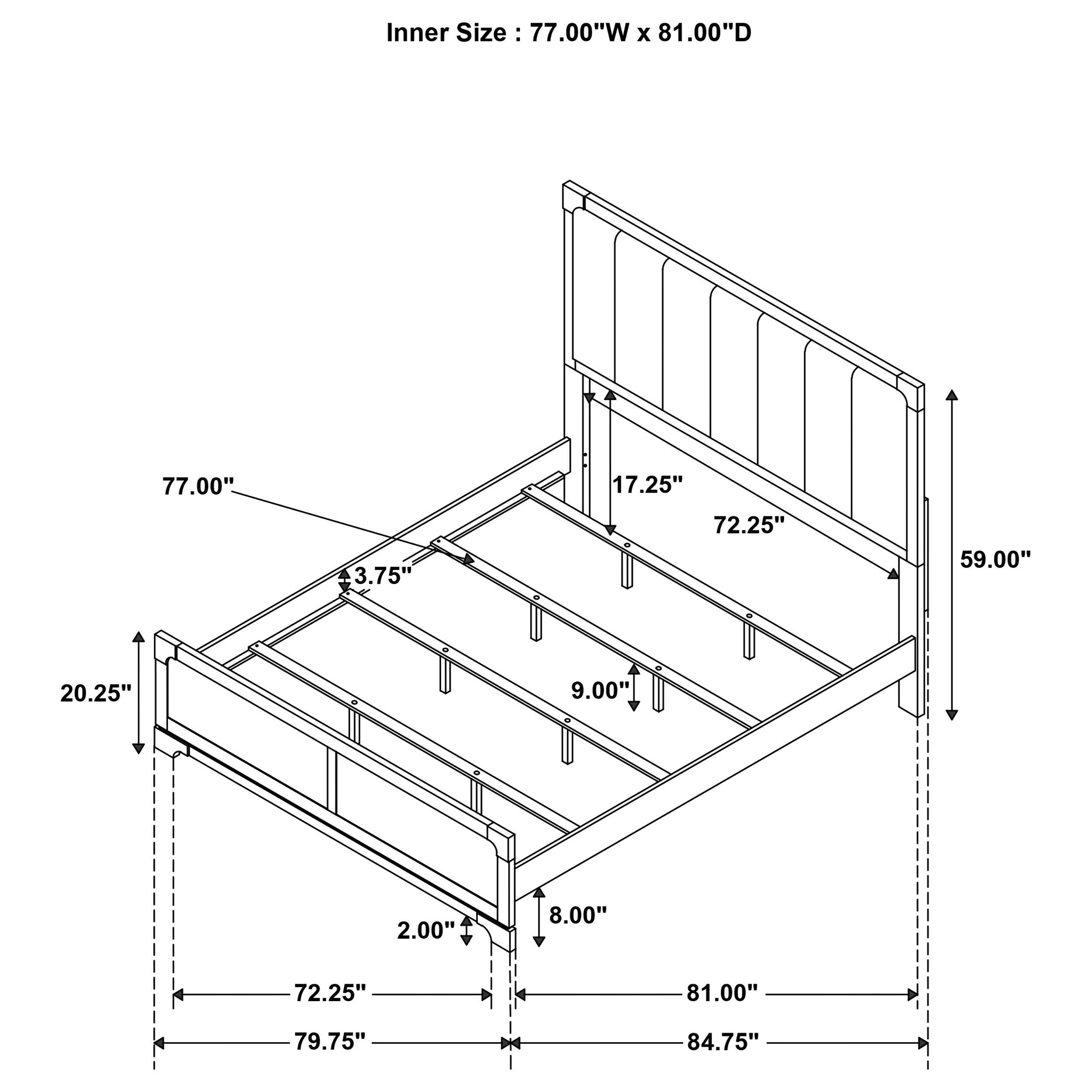 Gran Park 4-piece Eastern King Bedroom Set Dark Cocoa — view 14