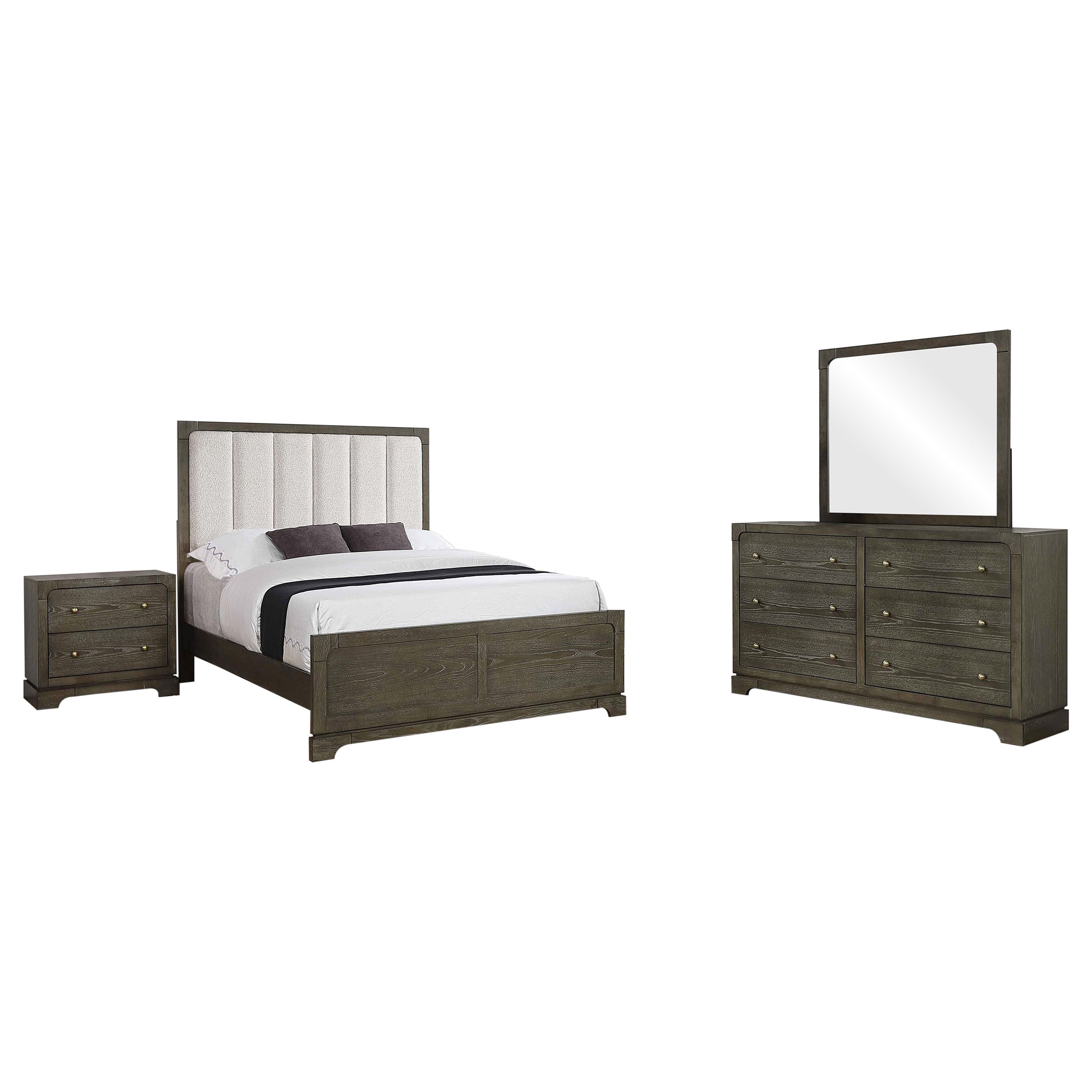 Gran Park 4-piece Queen Bedroom Set Dark Cocoa — view 2