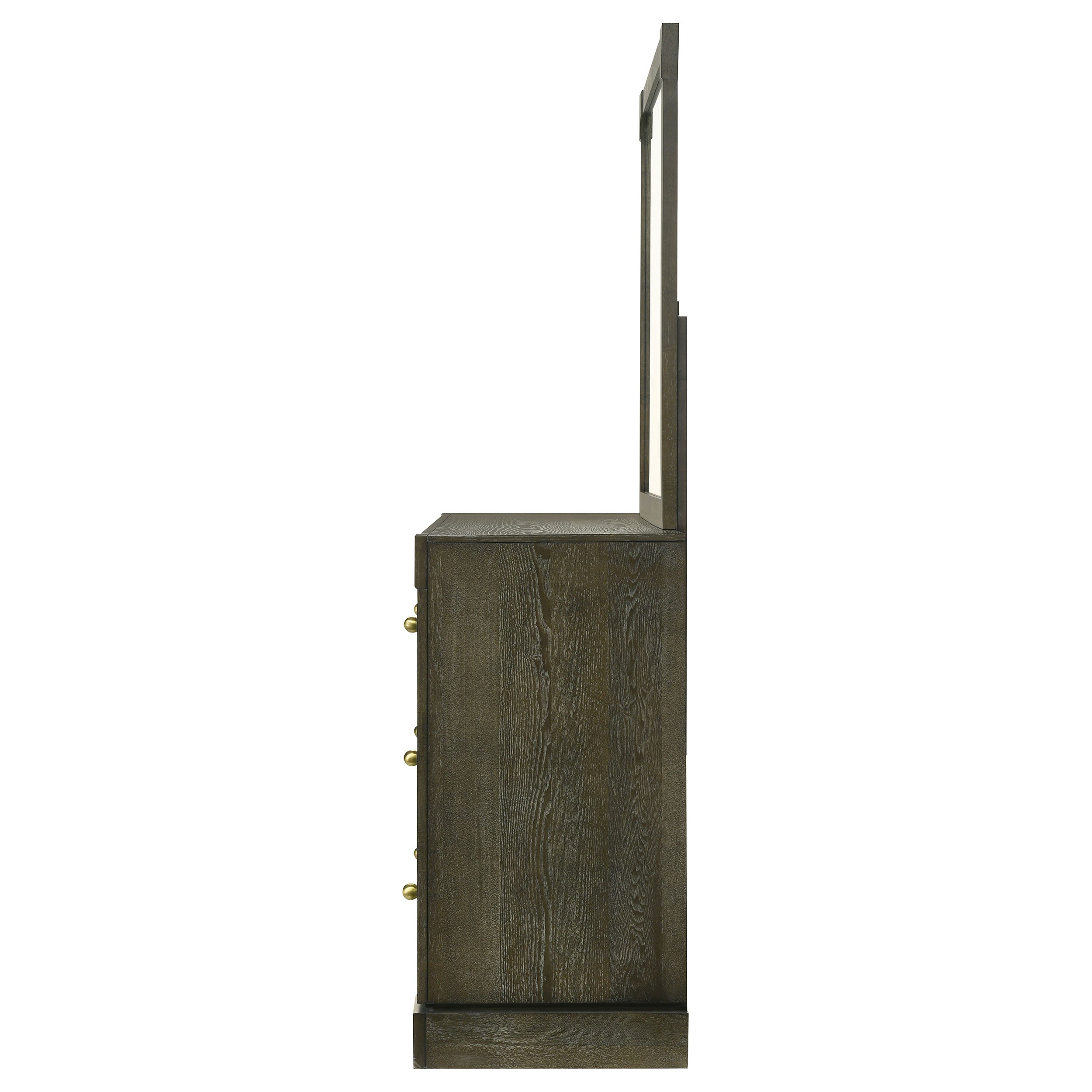 Gran Park 6-drawer Dresser and Mirror Dark Cocoa — view 5
