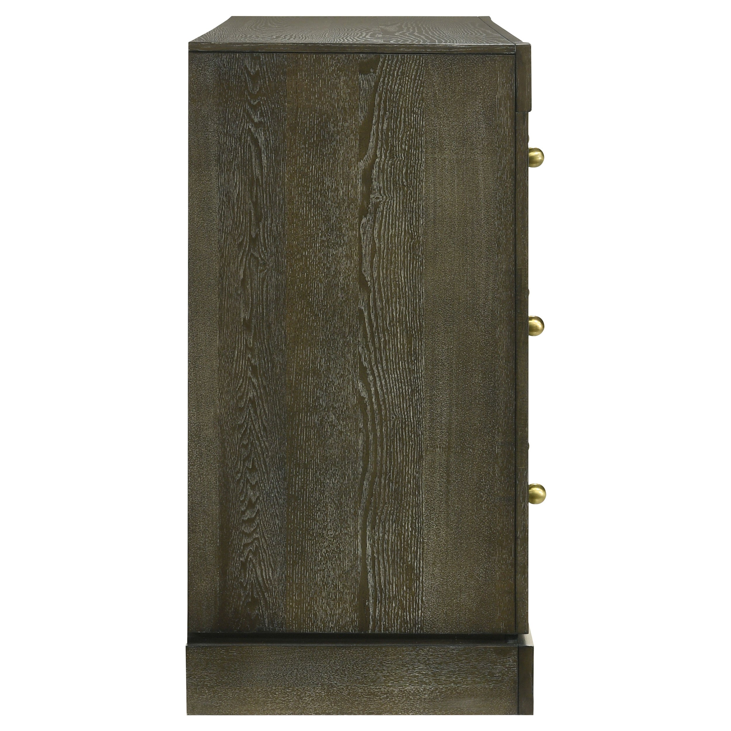 Gran Park 6-drawer Dresser Cabinet Dark Cocoa — view 9