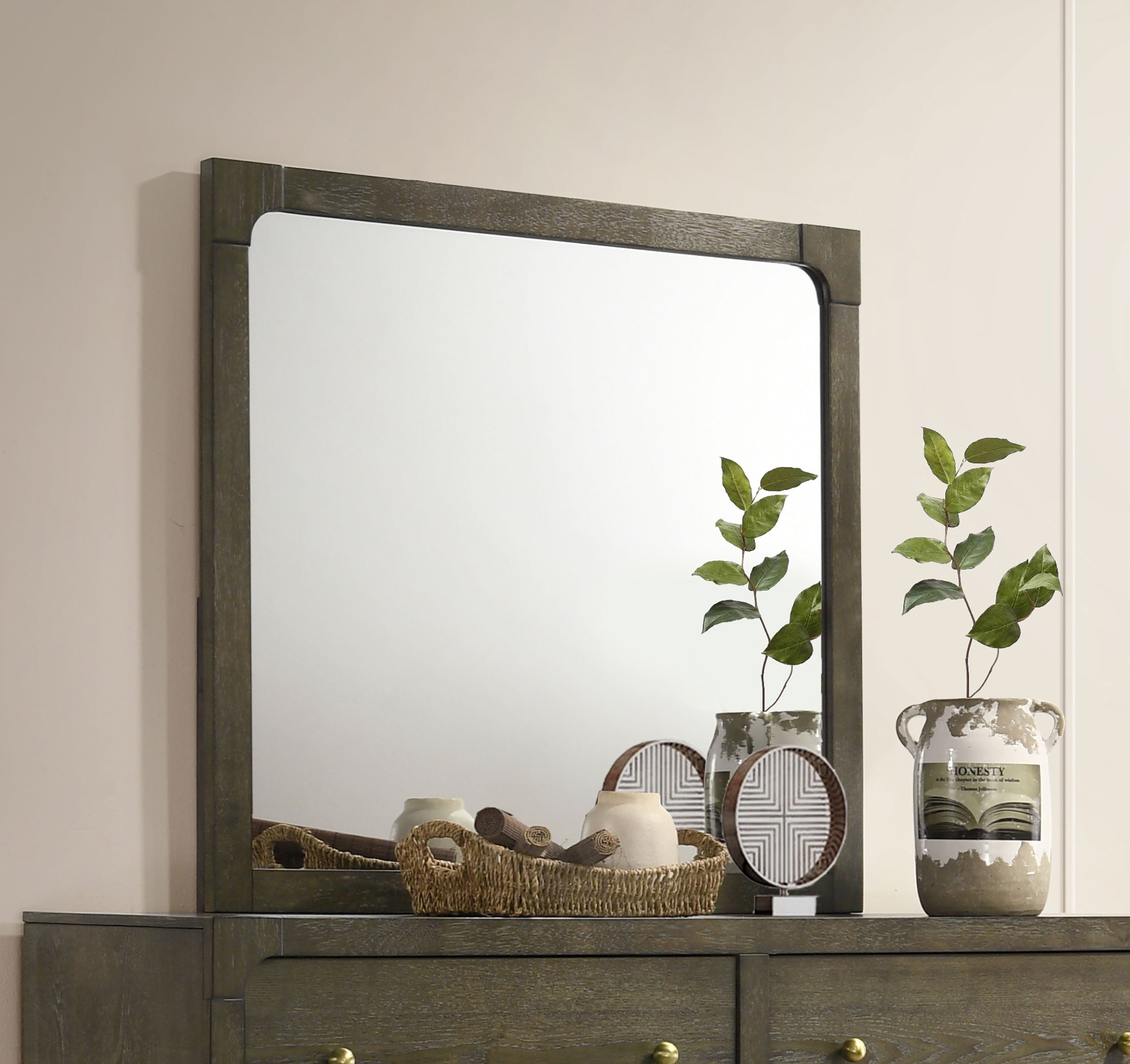 Gran Park Dresser Mirror Dark Cocoa — view 2