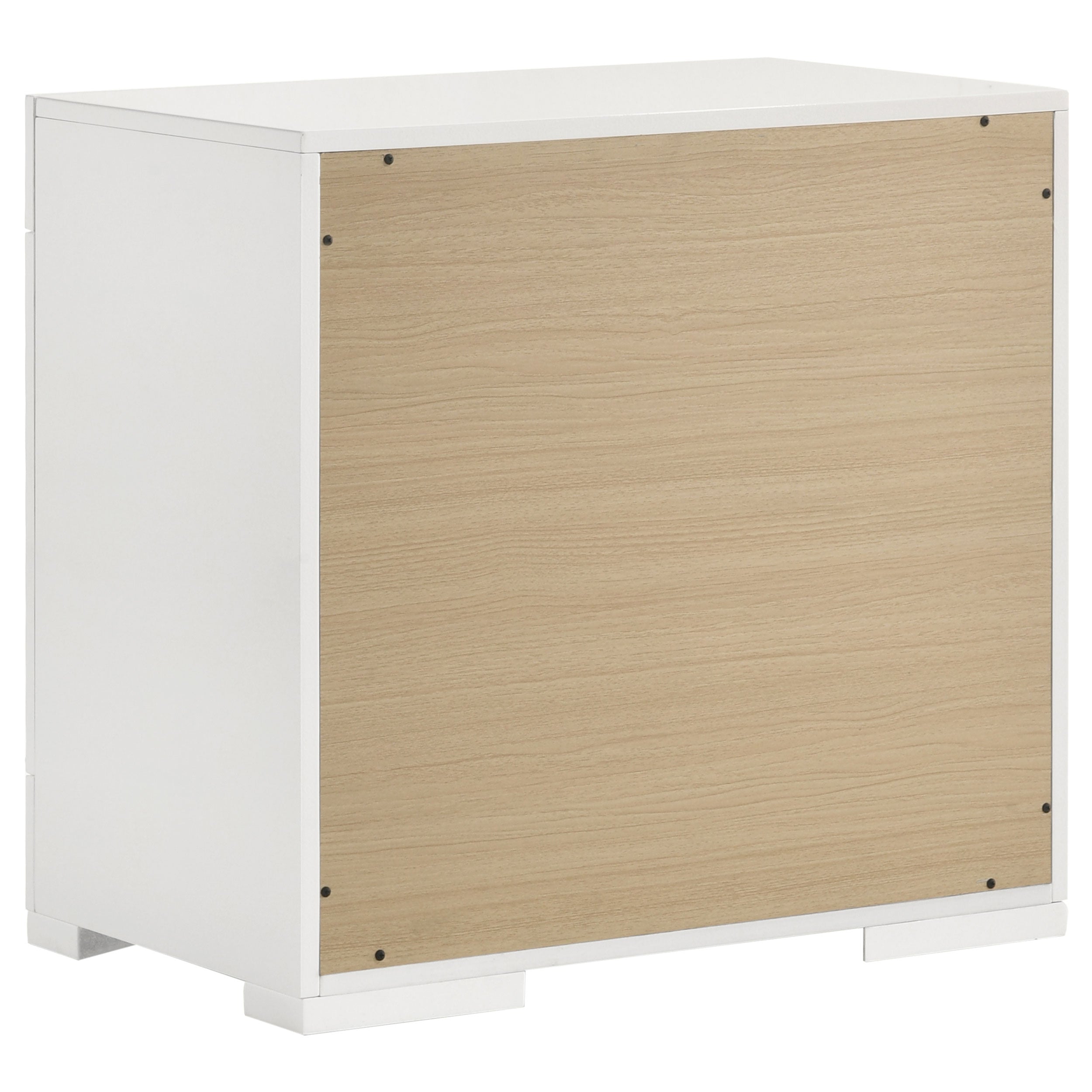 Ives 5-piece Eastern King Bedroom Set White High Gloss — view 6
