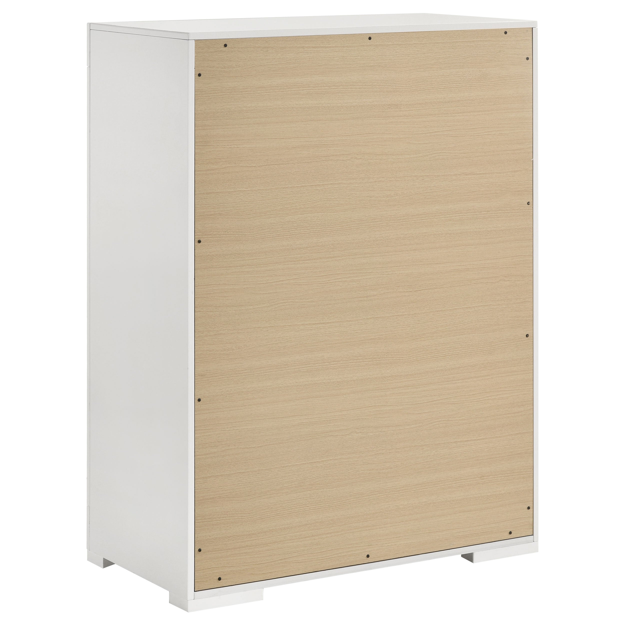 Ives 5-piece Queen Bedroom Set White High Gloss — view 12