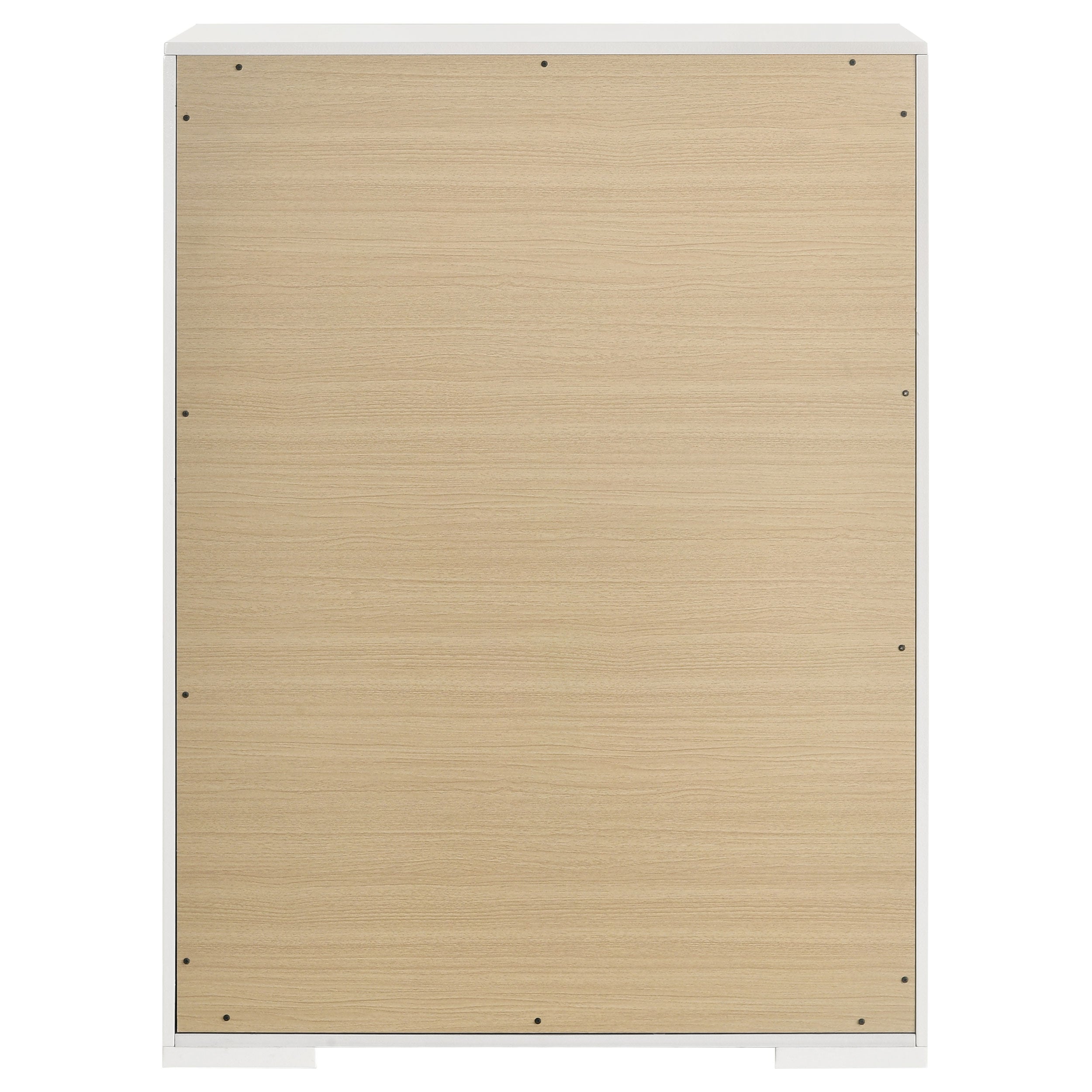 Ives 5-drawer Bedroom Chest of Drawers White High Gloss — view 7