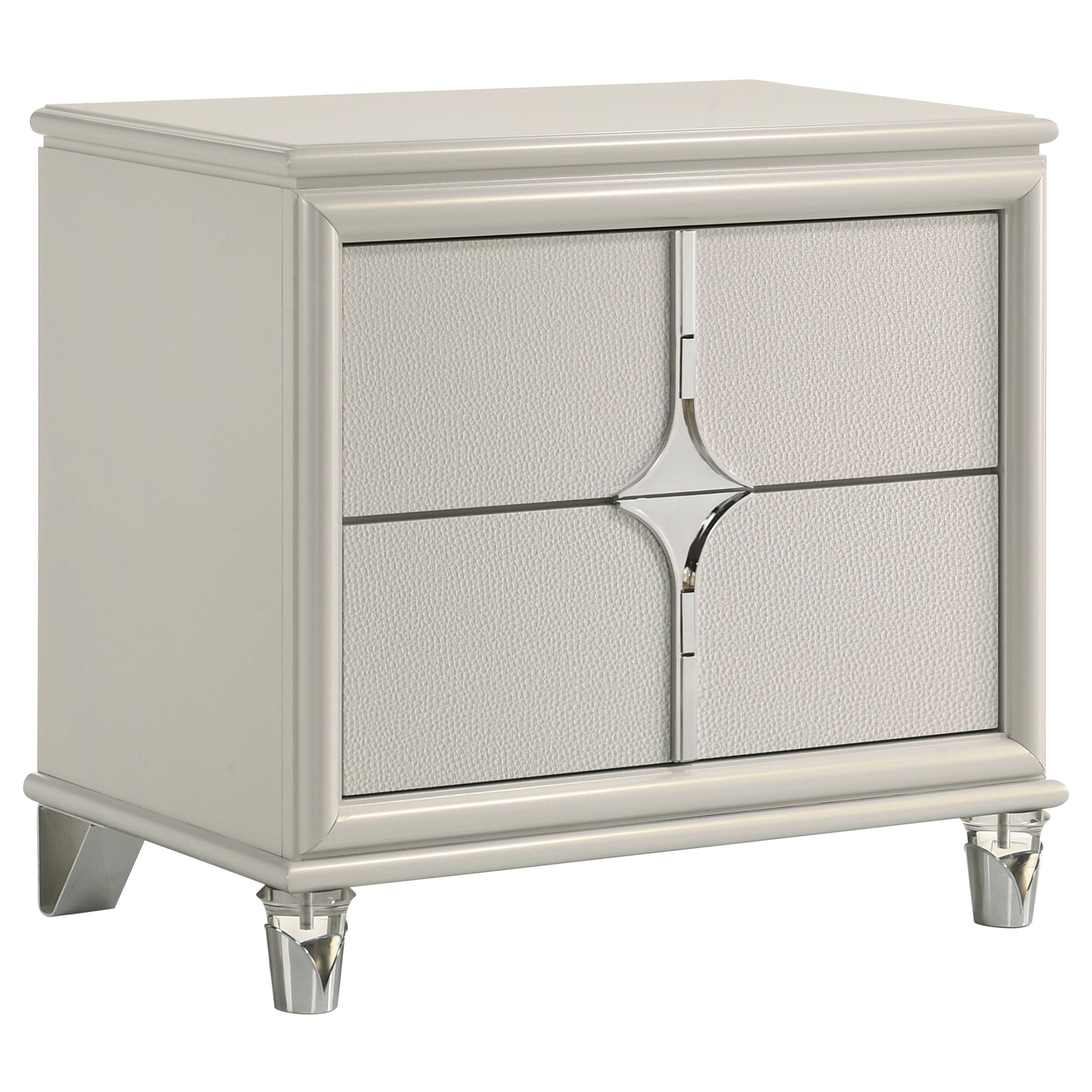 Olivia 5-piece Queen Bedroom Set Pearl White — view 5