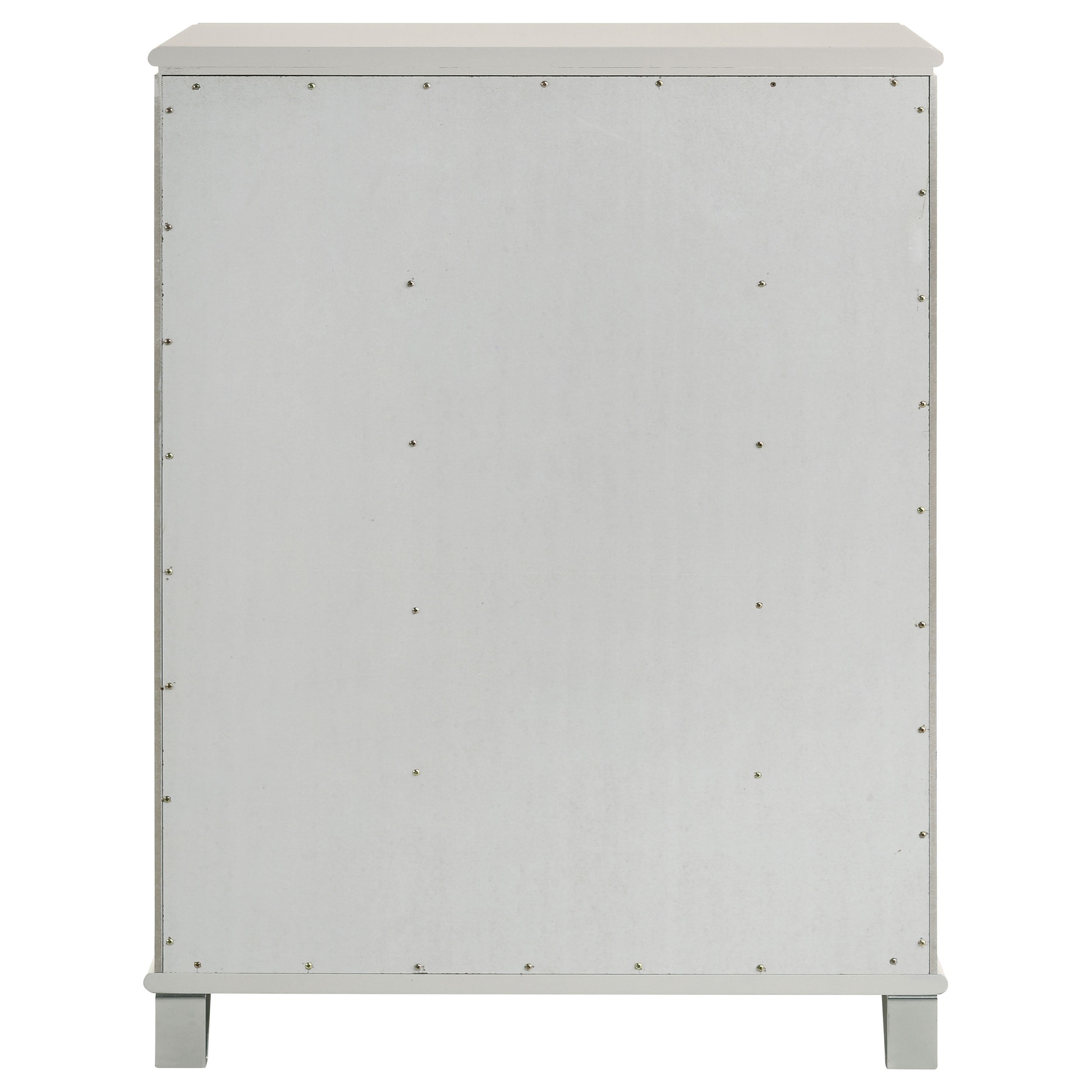 Olivia 5-drawer Bedroom Chest of Drawers Pearl White — view 7
