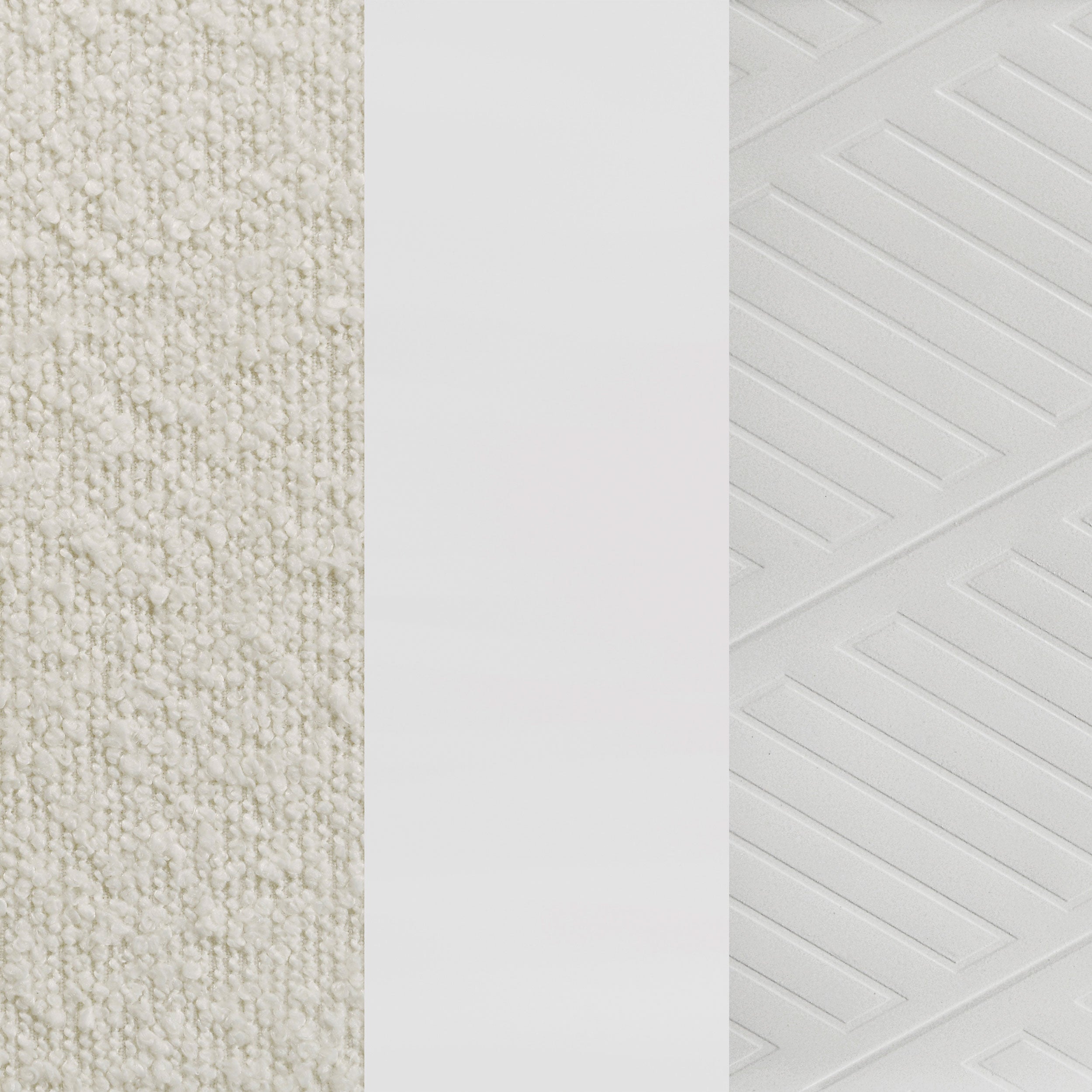 Marmore 64-inch Eastern King Panel Bed LED Headboard White — view 11