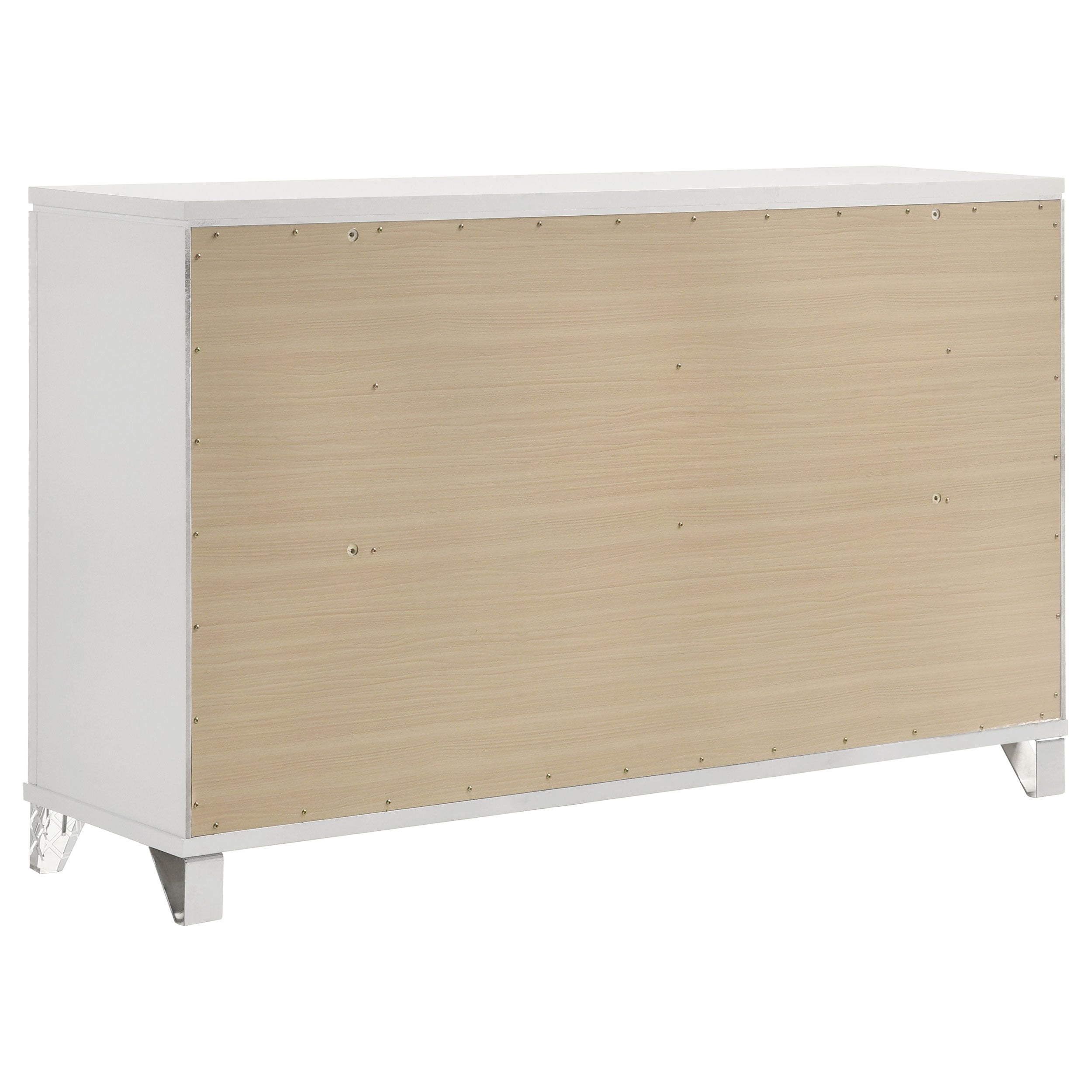 Marmore 5-piece Queen Bedroom Set White — view 8