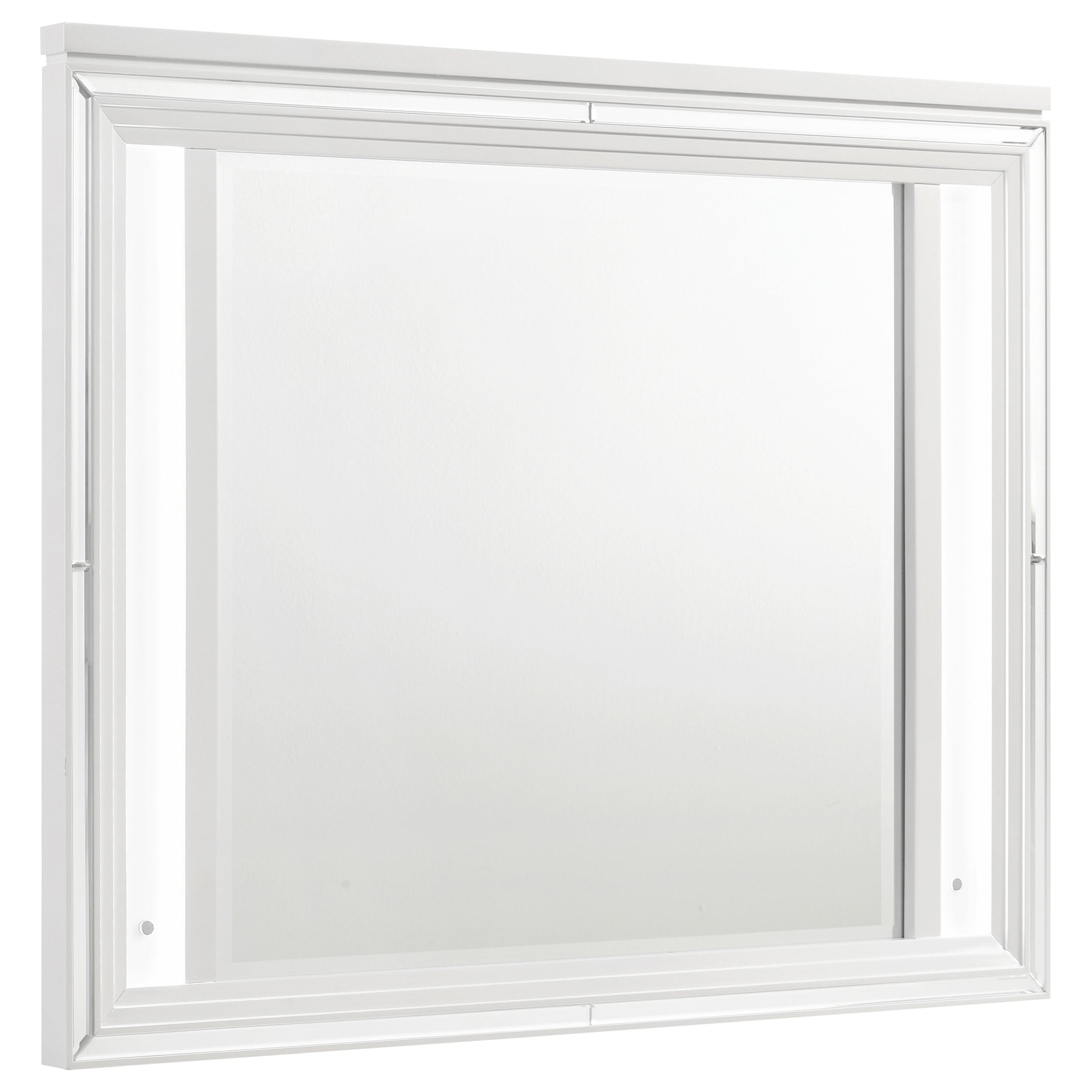 Marmore LED Dresser Mirror White — view 1