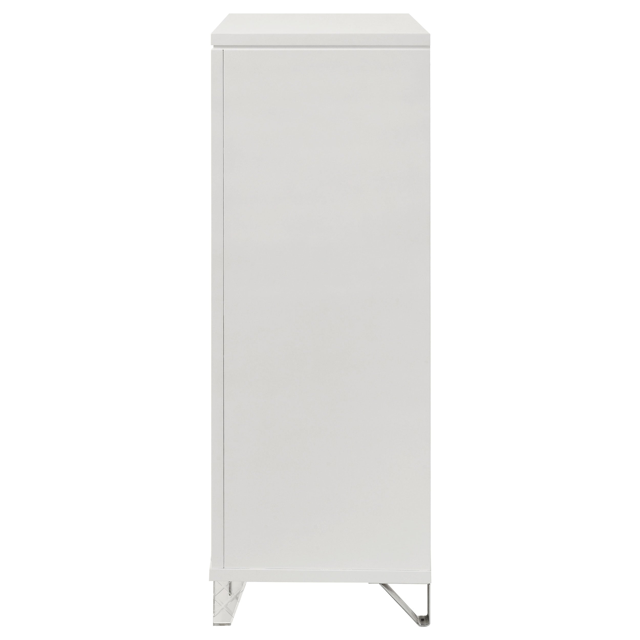 Marmore 5-drawer Bedroom Chest of Drawers White — view 5