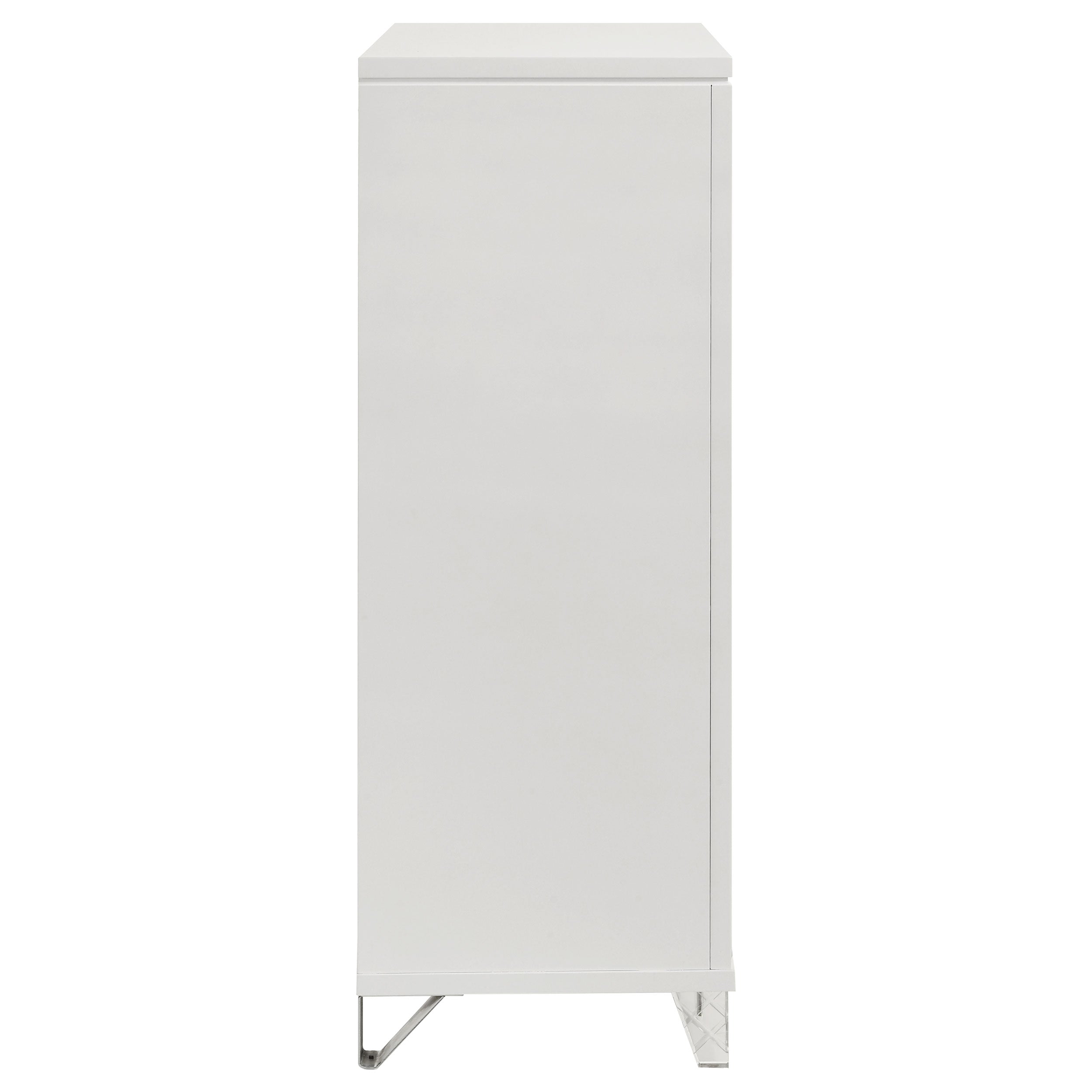 Marmore 5-drawer Bedroom Chest of Drawers White — view 9