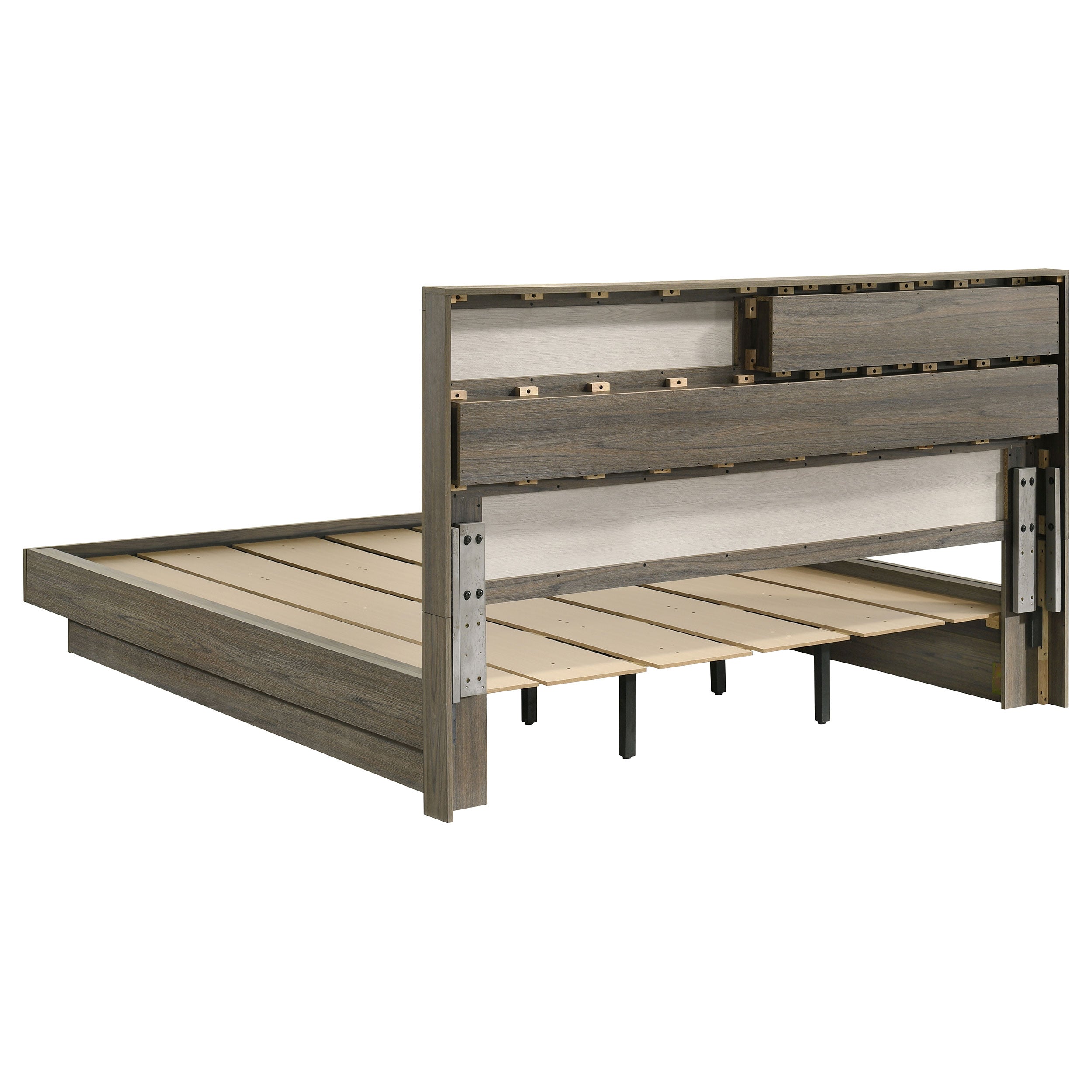 Fenwick 4-piece California King Bedroom Set Grey Oak — view 4