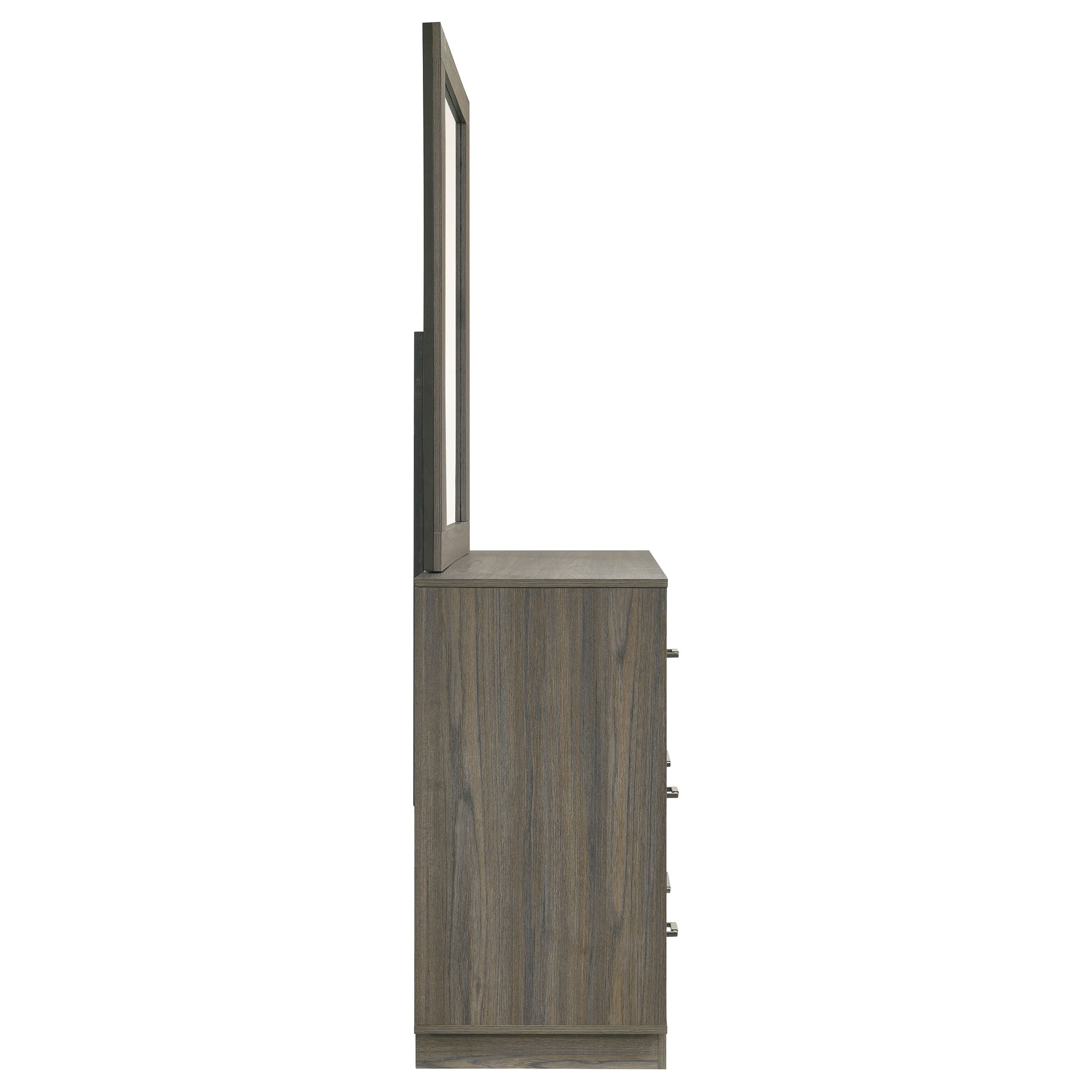 Fenwick 9-drawer Dresser with Mirror Grey Oak — view 9