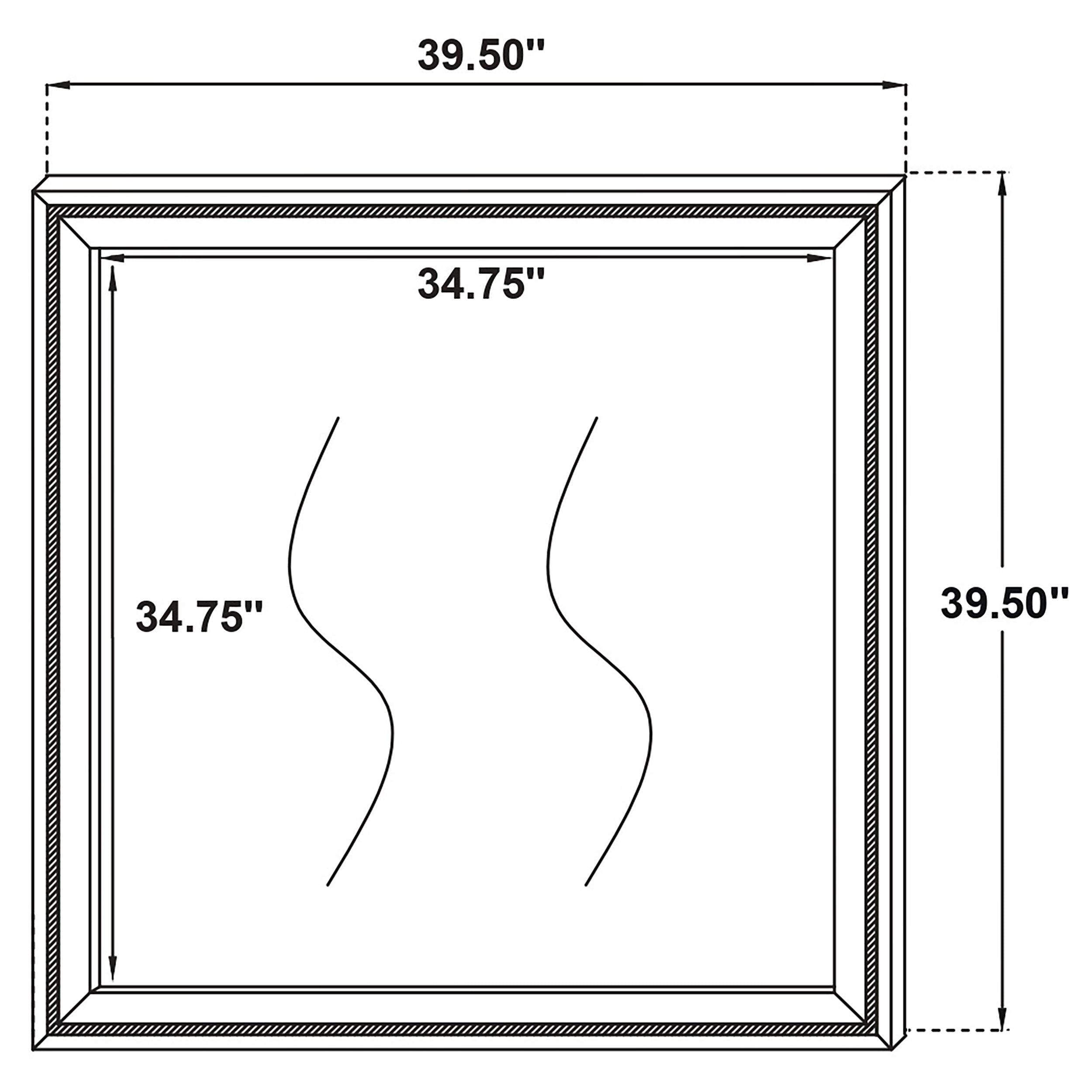 Lucia Dresser Mirror Black — view 5
