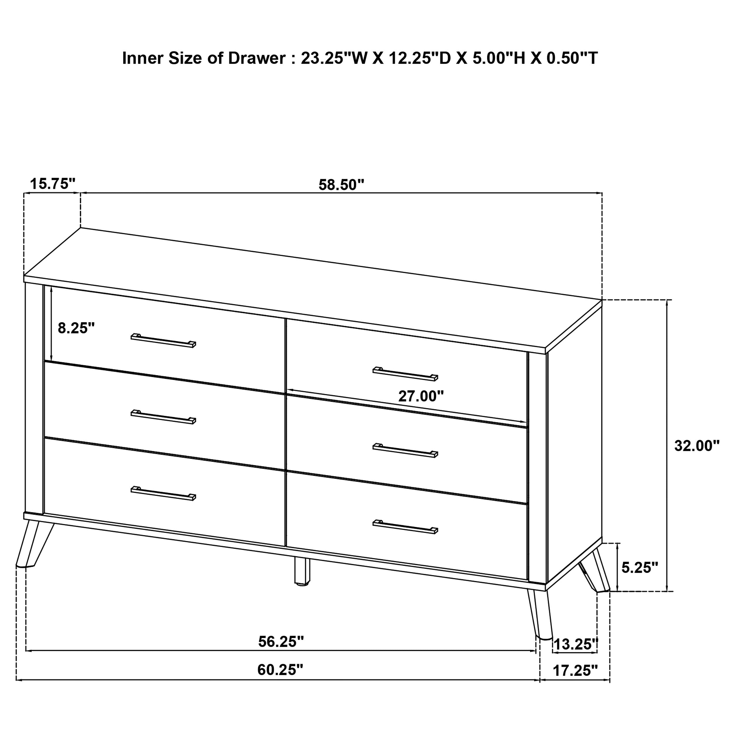 Kaywood 4-piece Full Bedroom Set Natural Pine — view 19